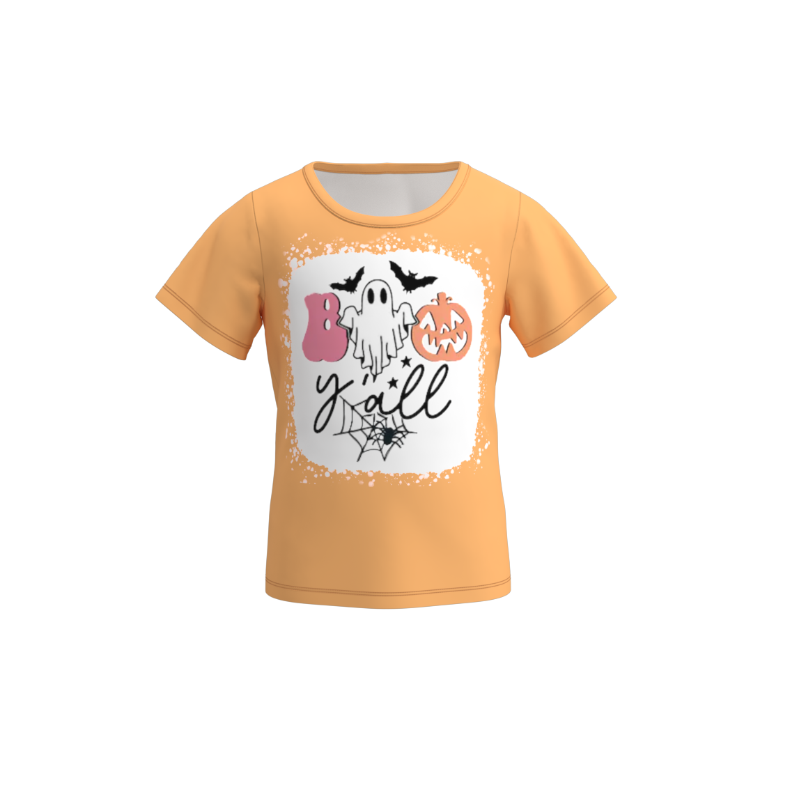 (Pre Order)Girls Halloween Print Top