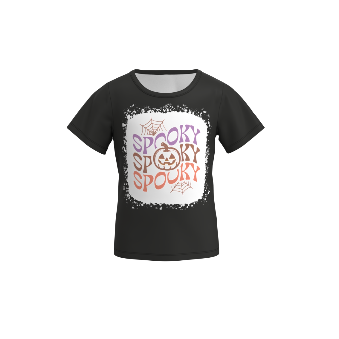 (Pre Order)Girls Halloween Print Top