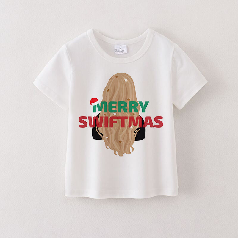(Pre Order)Christmas TS Print Cotton Top