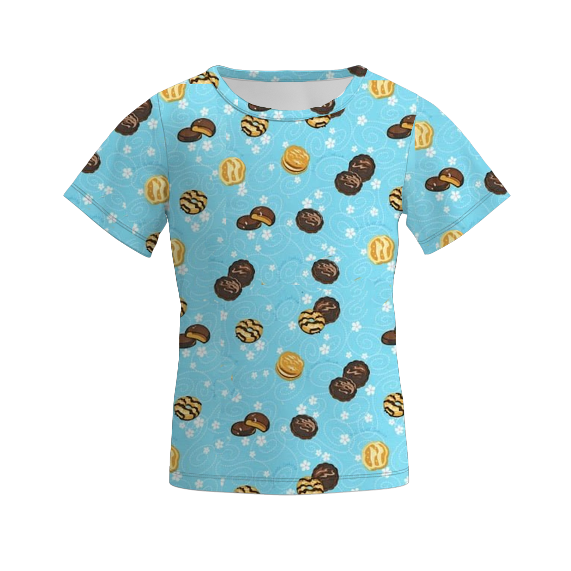 (Pre Order)Girls Scout Cookie Print Top