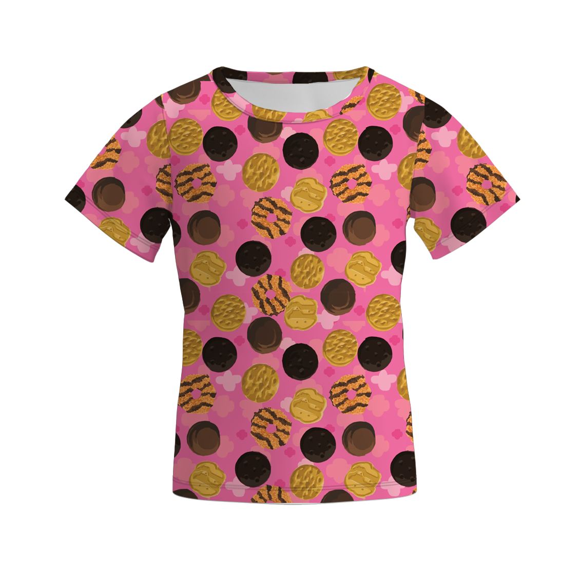 (Pre Order)Girls Scout Cookie Print Top