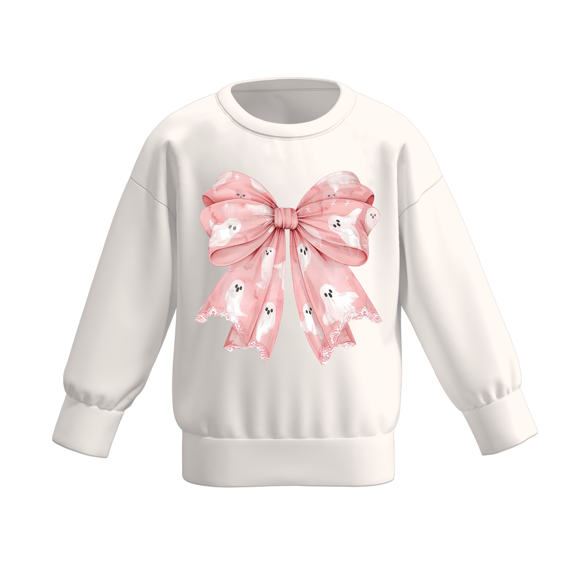 (Pre Order)Girls Halloween Print Sweatshirt