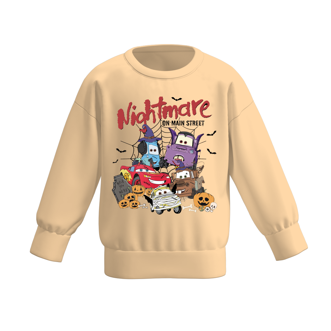 (Pre Order)Girls Halloween Print Sweatshirt