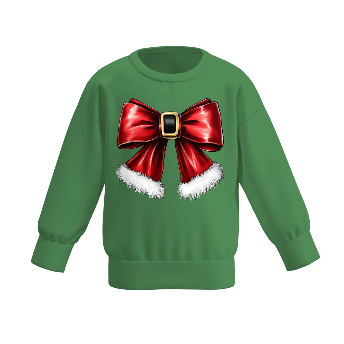 (Pre Order)Girls Christmas Print Sweatshirt