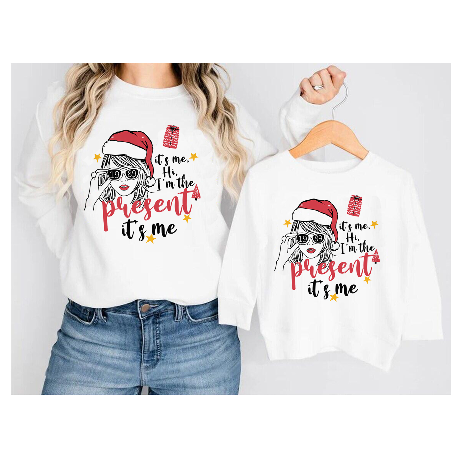 (Pre Order)Mommy and Me TS Print Sweatshirt