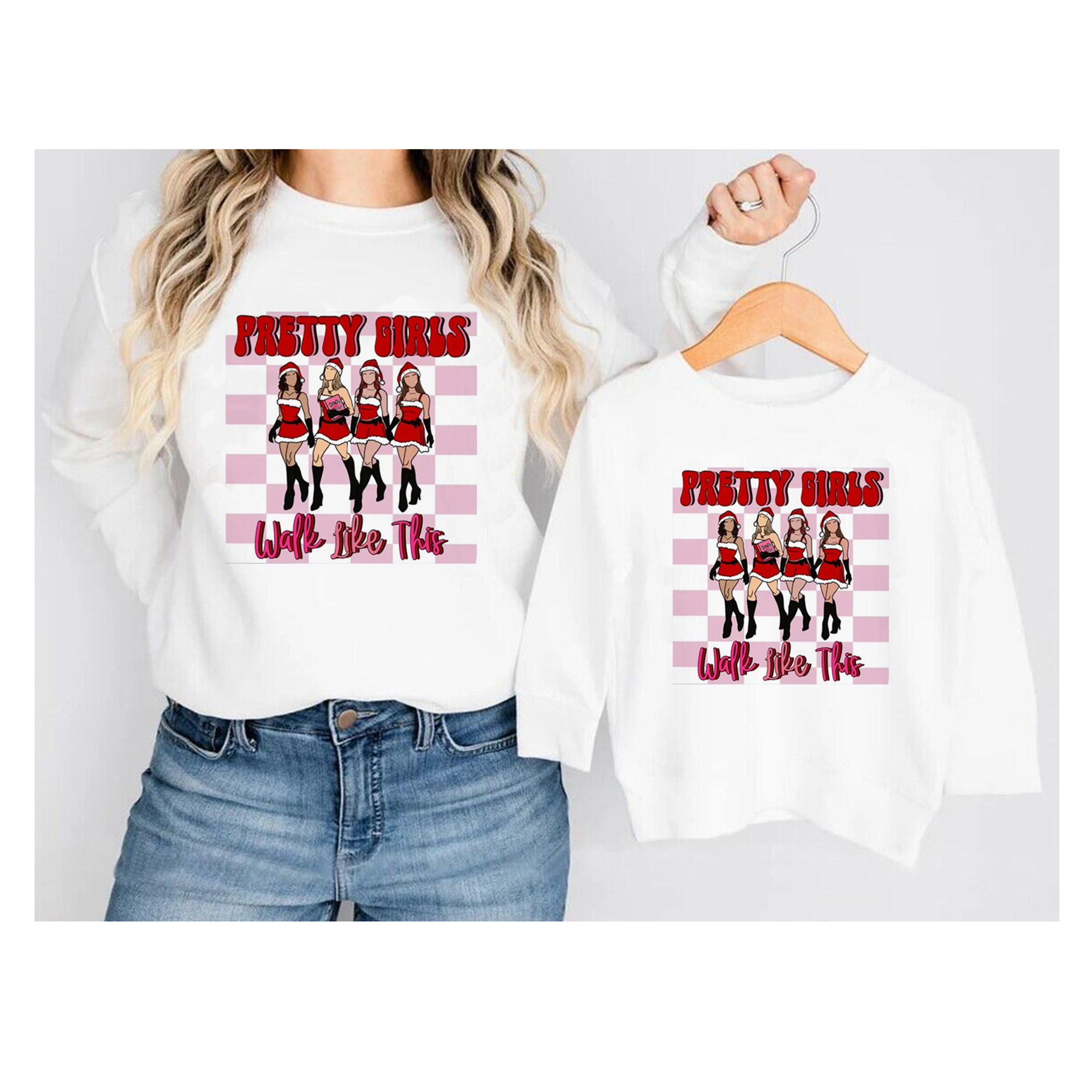 (Pre Order)Mommy and Me TS Print Sweatshirt