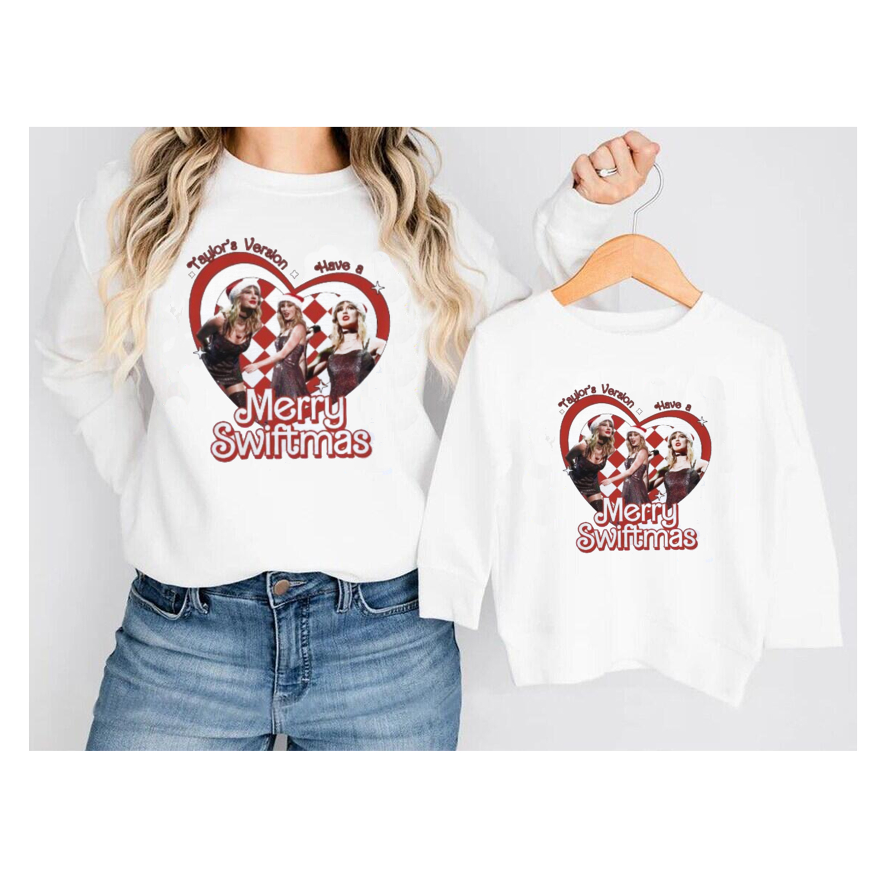 (Pre Order)Mommy and Me TS Print Sweatshirt