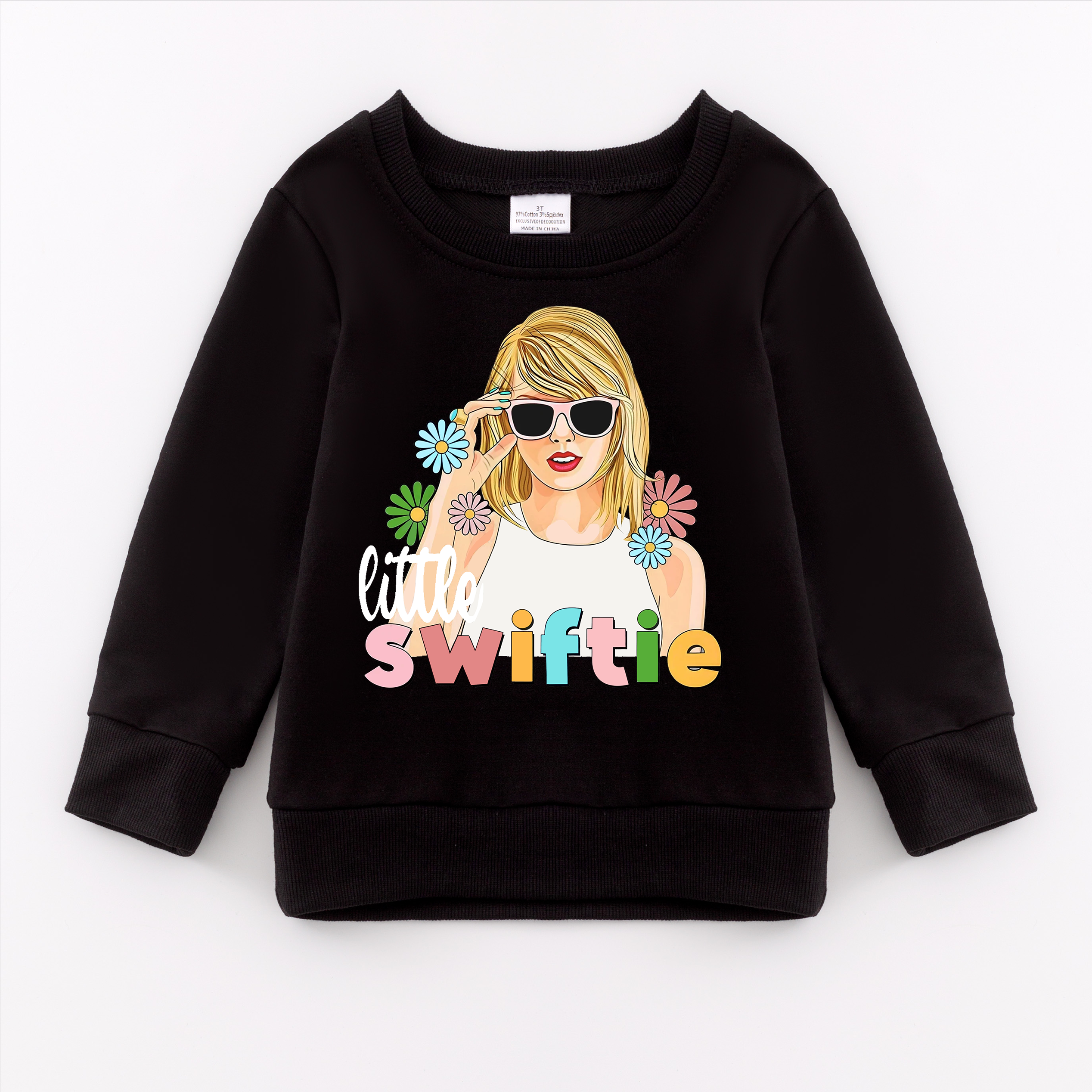 (Pre Order)Girls Fall TS Print Sweatshirt