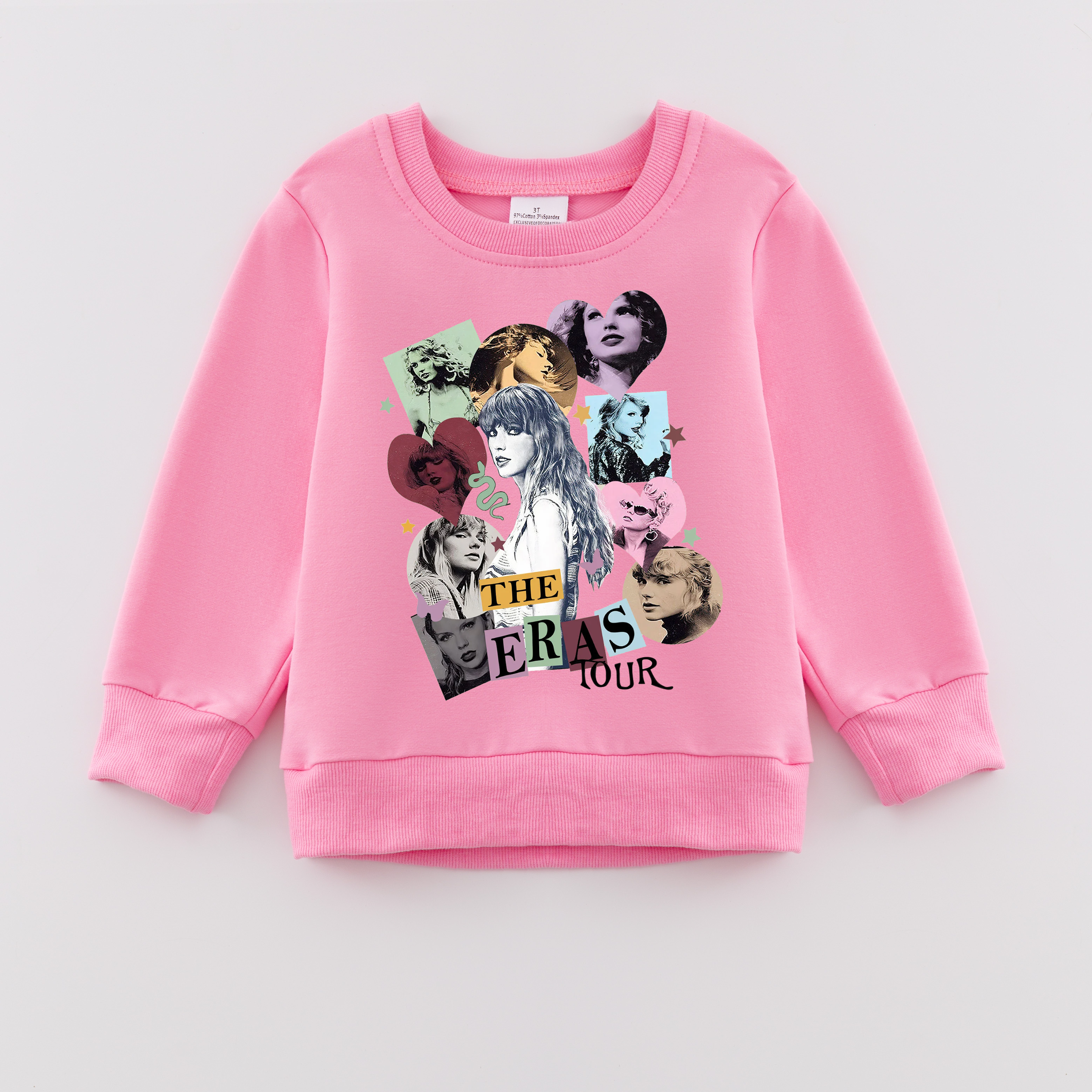 (Pre Order)Girls Fall TS Print Sweatshirt