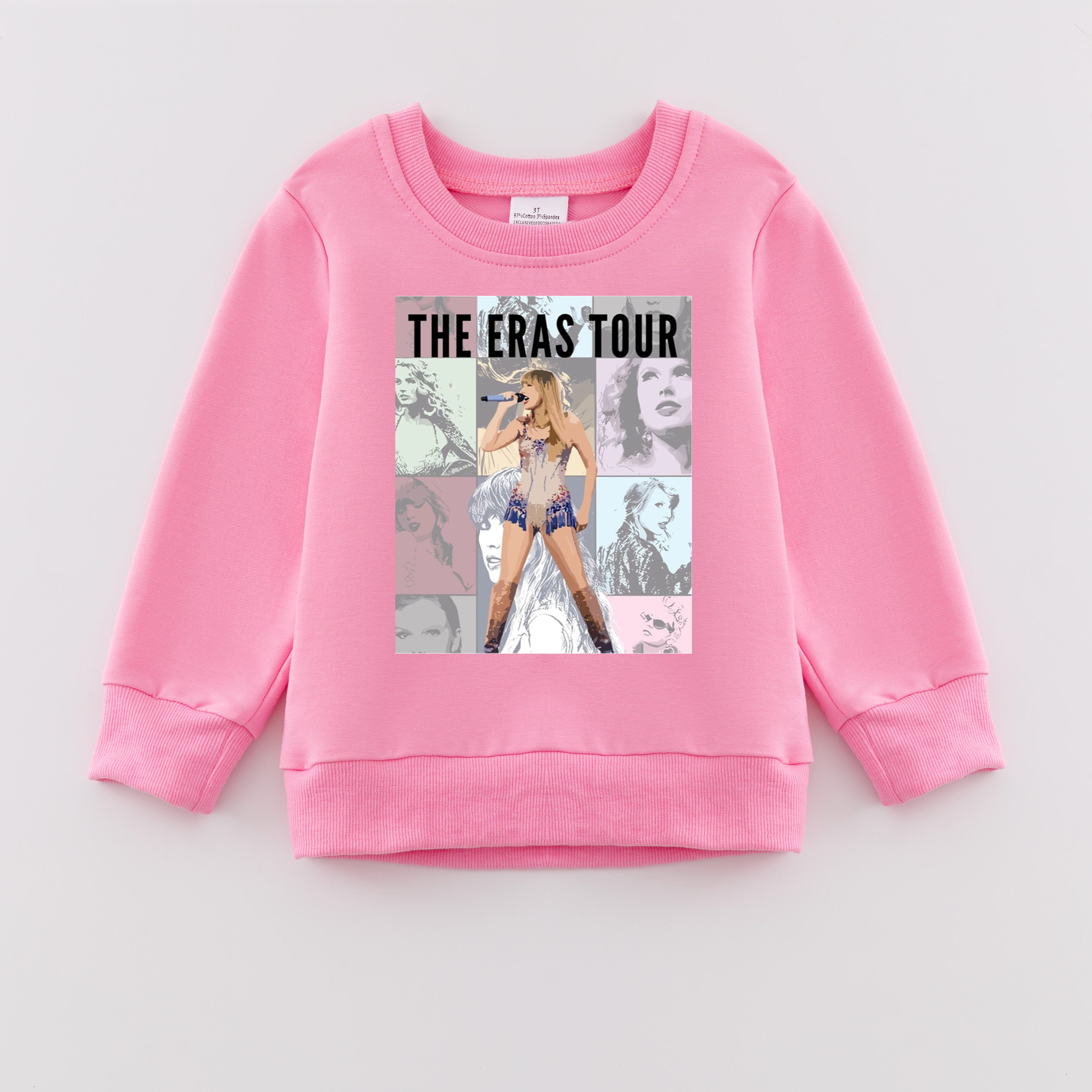 (Pre Order)Girls Fall TS Print Sweatshirt