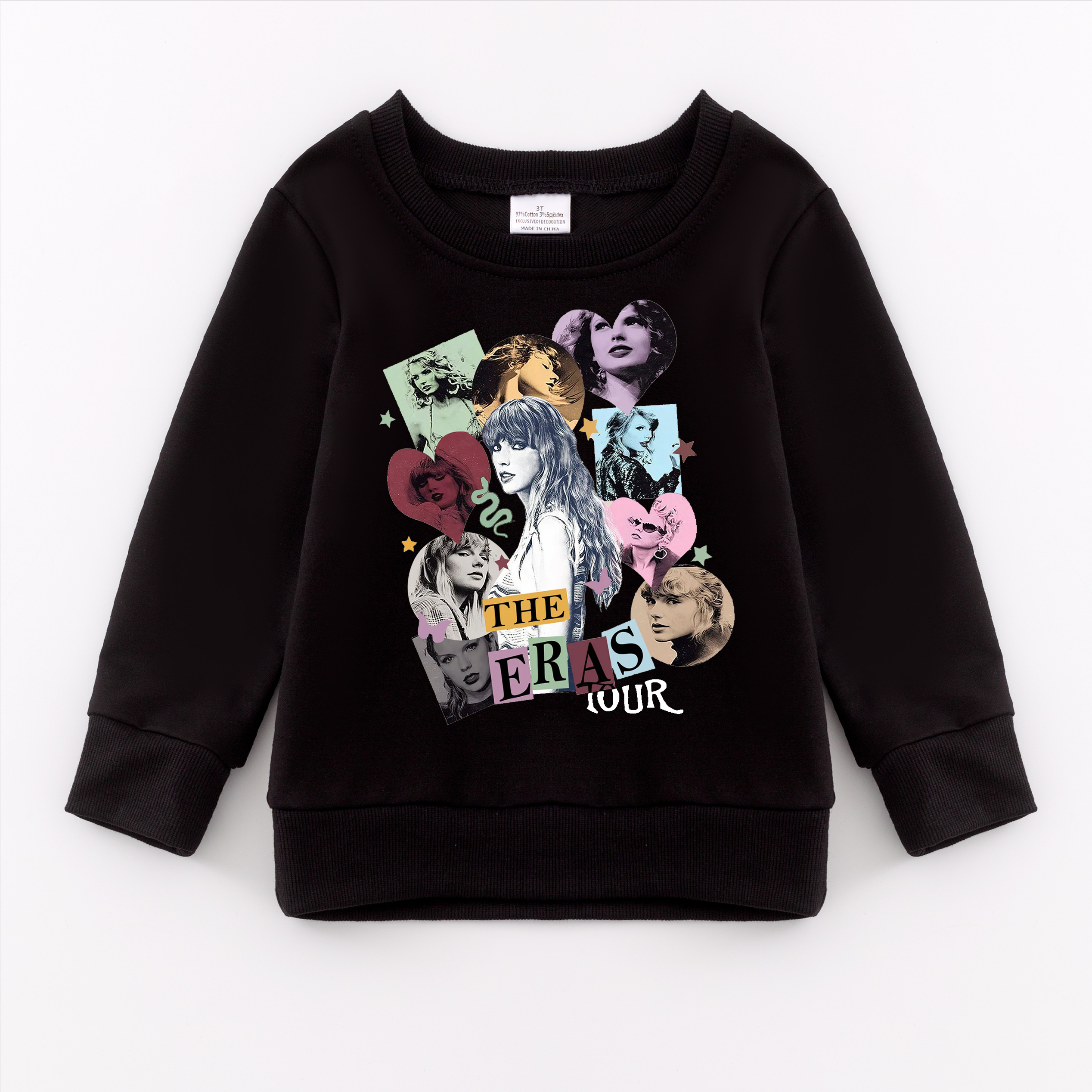 (Pre Order)Girls Fall TS Print Sweatshirt