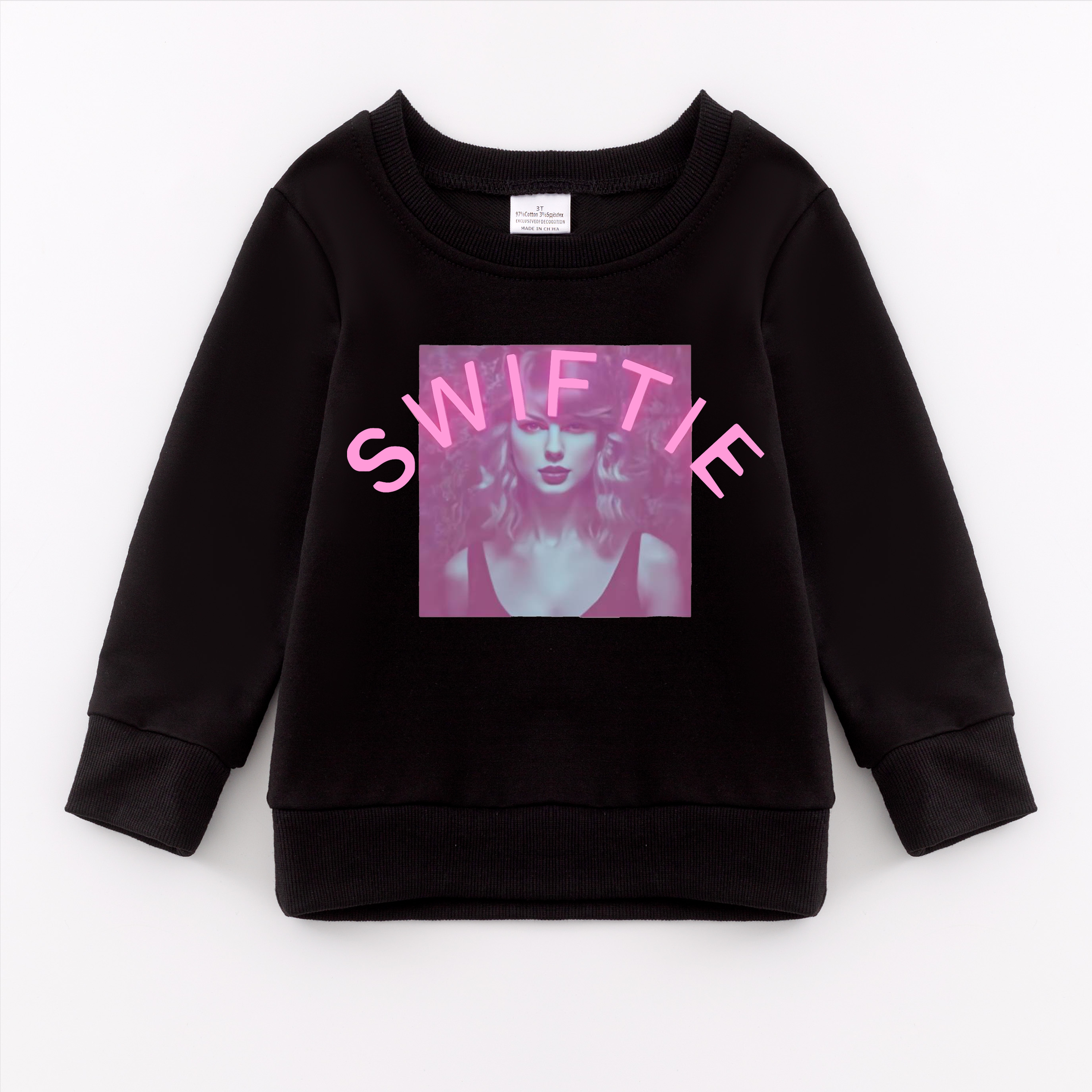 (Pre Order)Girls Fall TS Print Sweatshirt