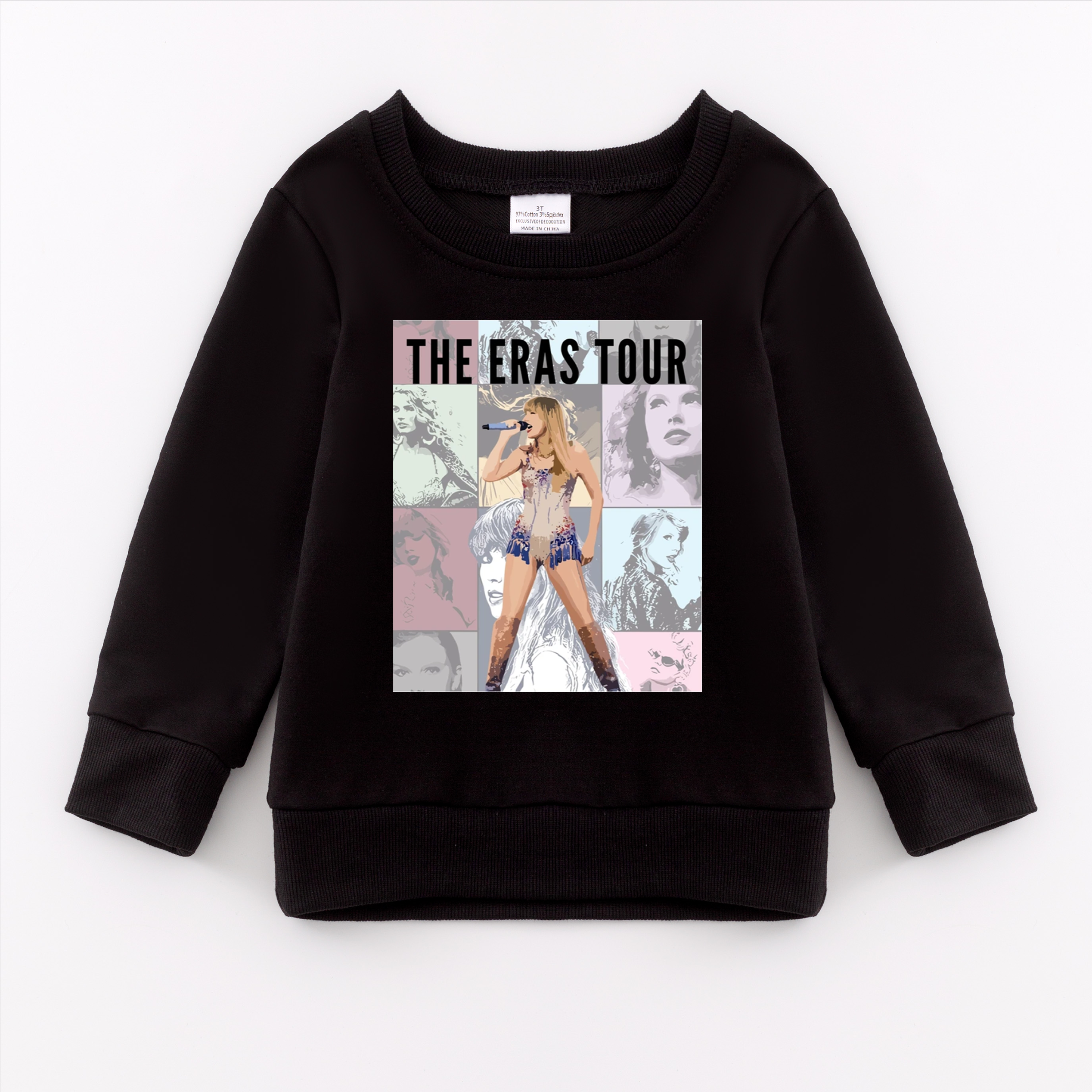 (Pre Order)Girls Fall TS Print Sweatshirt