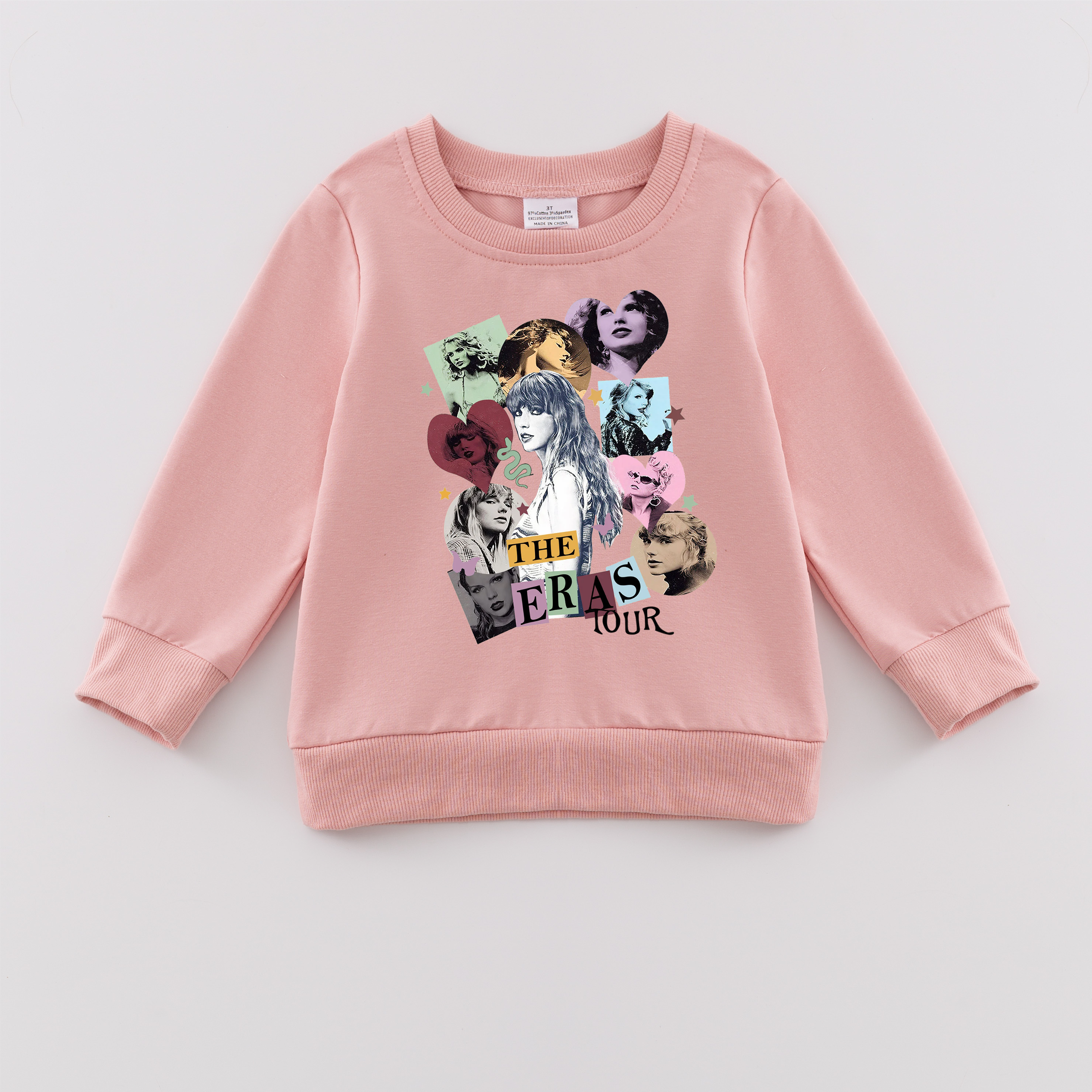 (Pre Order)Girls Fall TS Print Sweatshirt