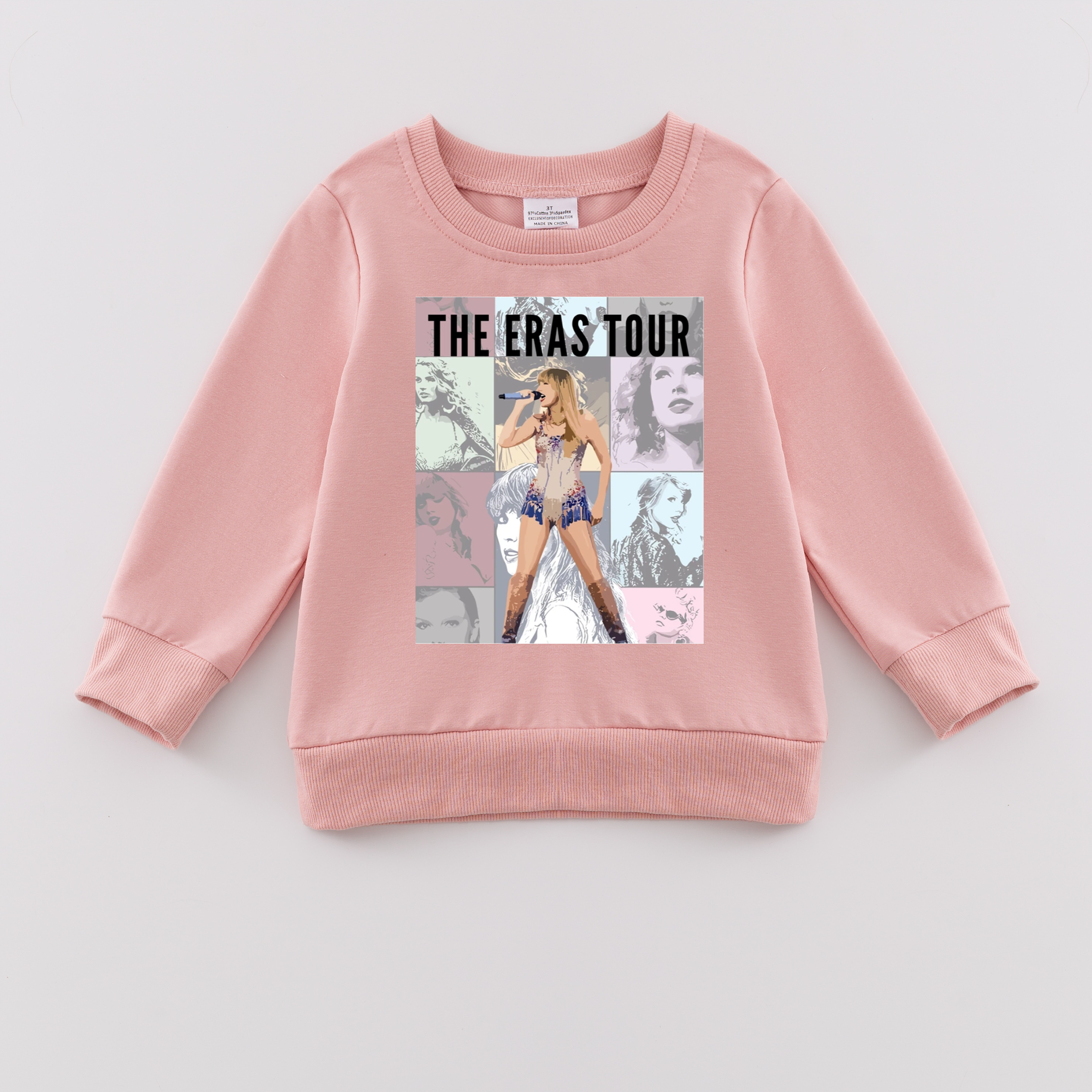 (Pre Order)Girls Fall TS Print Sweatshirt