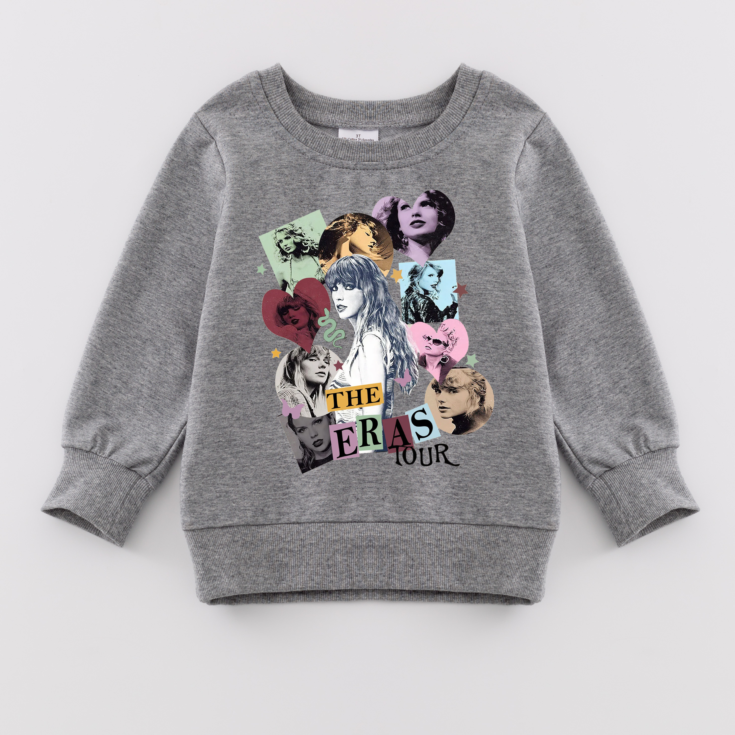 (Pre Order)Girls Fall TS Print Sweatshirt