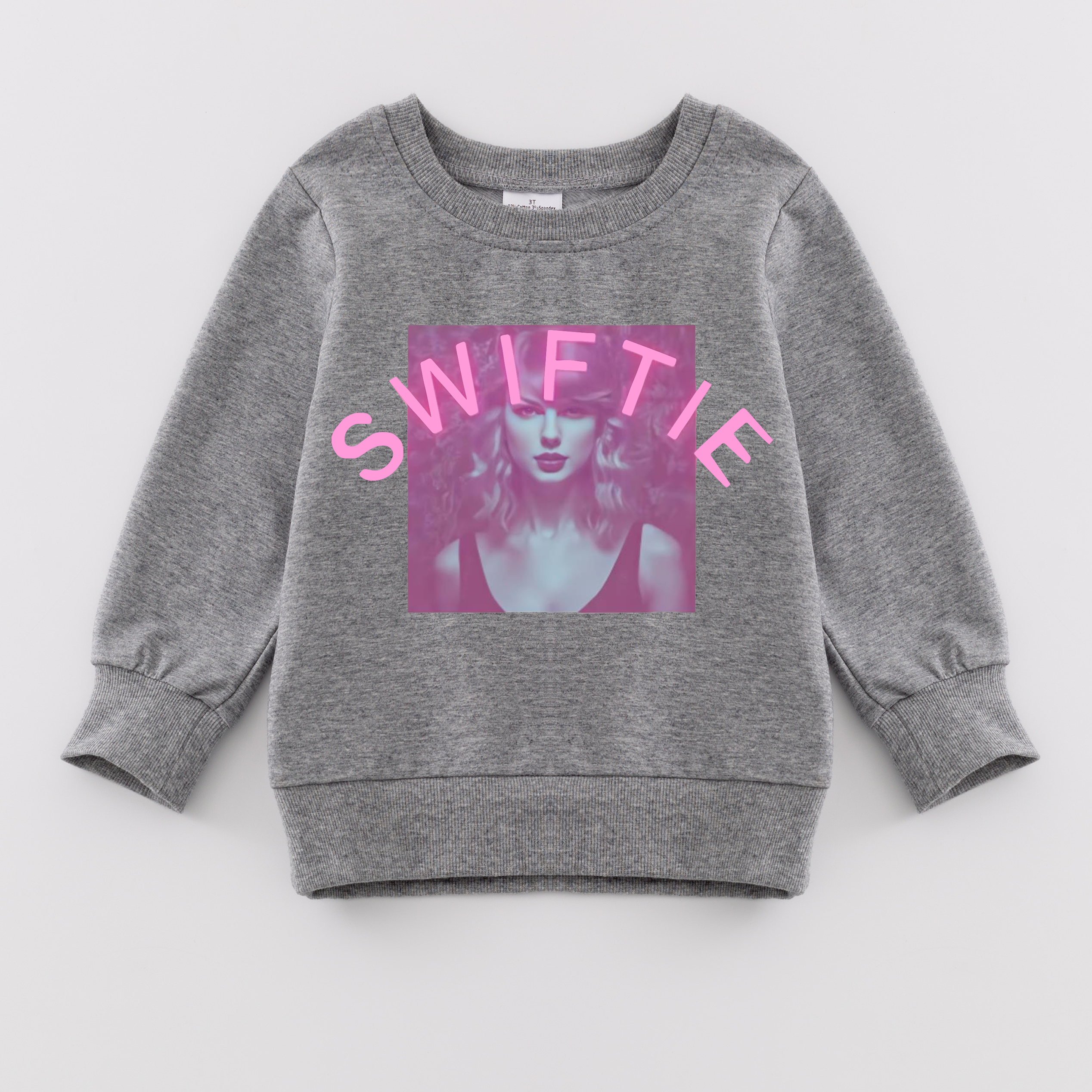 (Pre Order)Girls Fall TS Print Sweatshirt