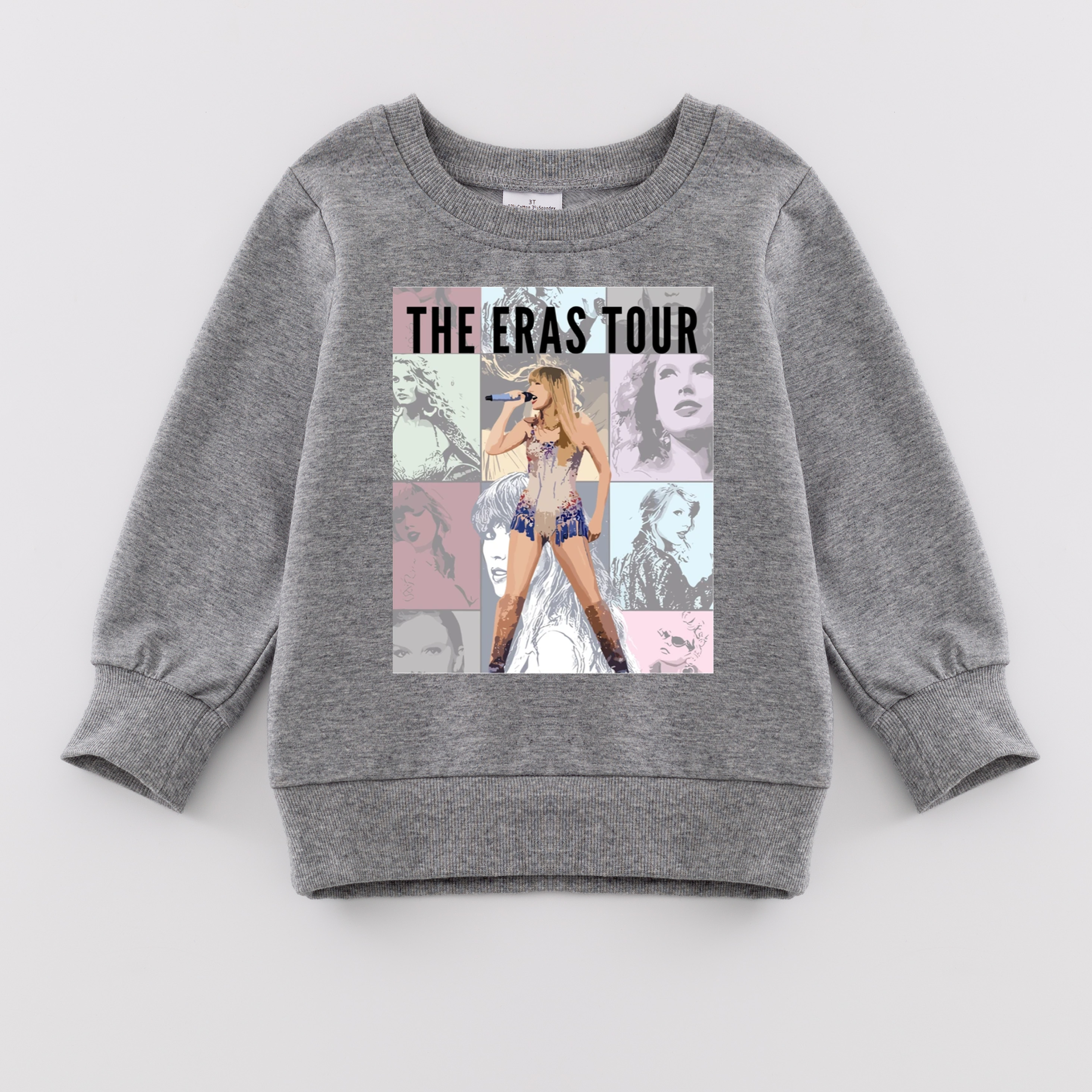 (Pre Order)Girls Fall TS Print Sweatshirt