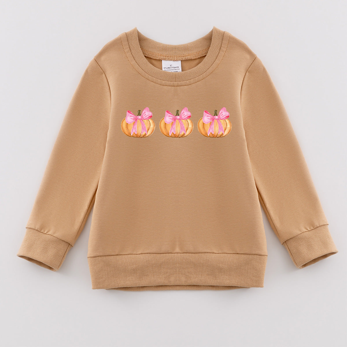 (Pre Order)Girls Thanksgiving Print Sweatshirt