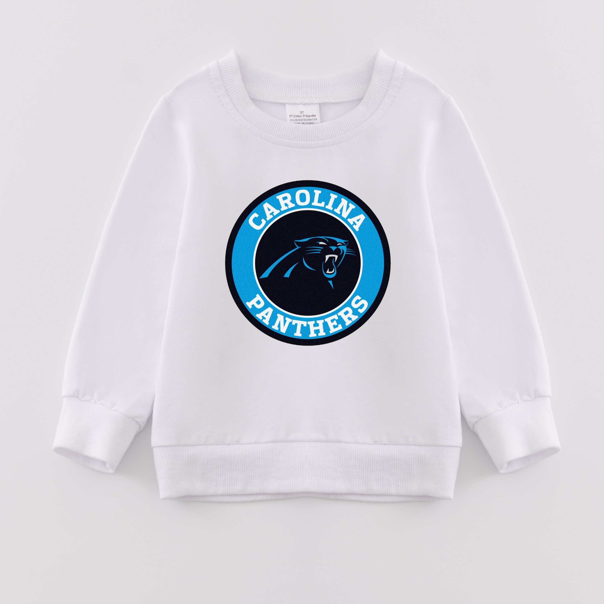 (Pre Order)Girls Fall Football Print Sweatshirt