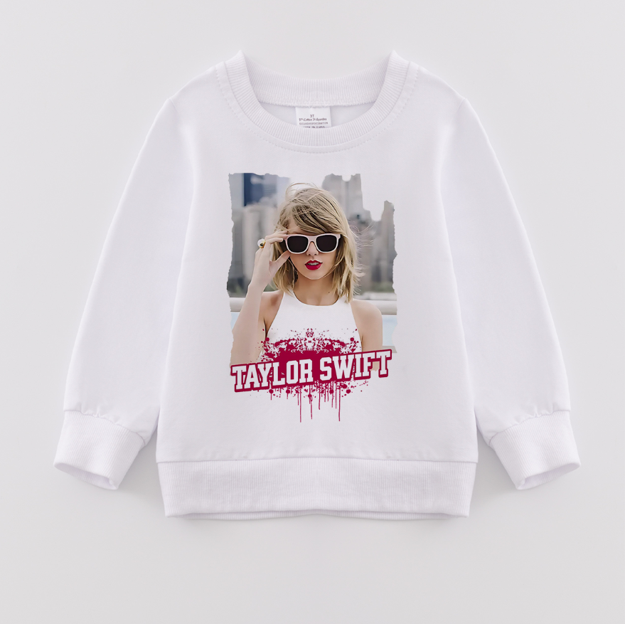 (Pre Order)Girls Fall TS Print Sweatshirt