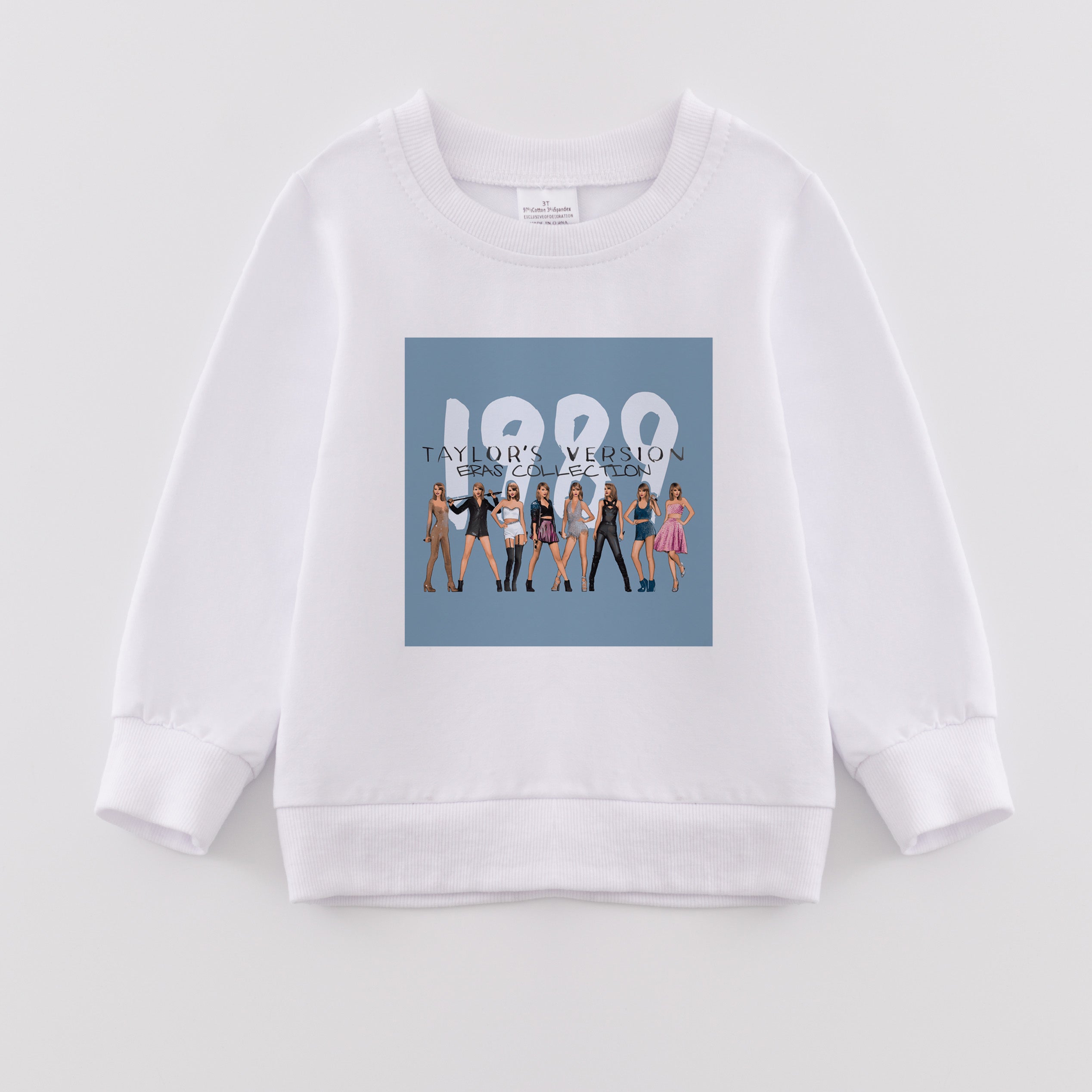 (Pre Order)Girls Fall TS Print Sweatshirt