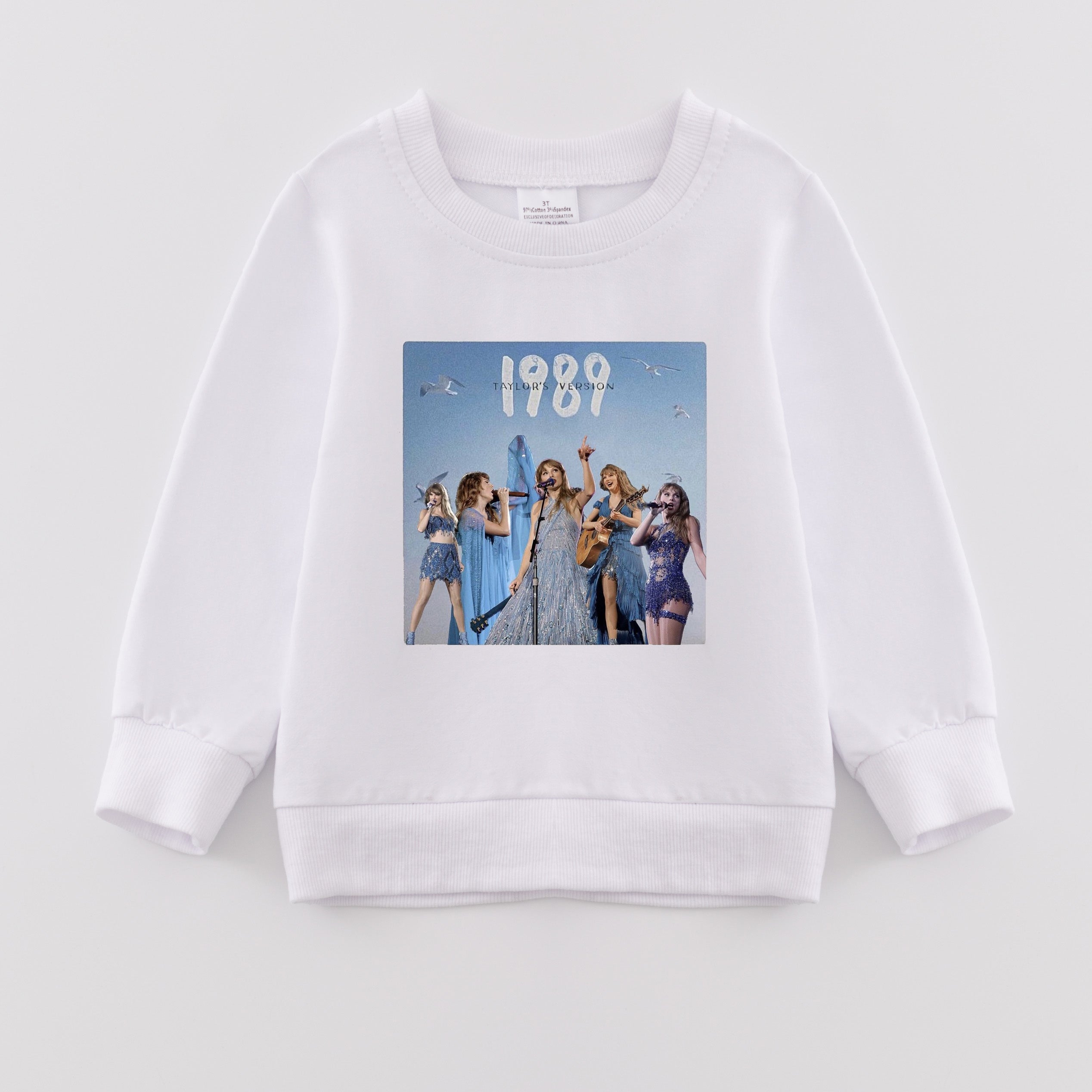(Pre Order)Girls Fall TS Print Sweatshirt