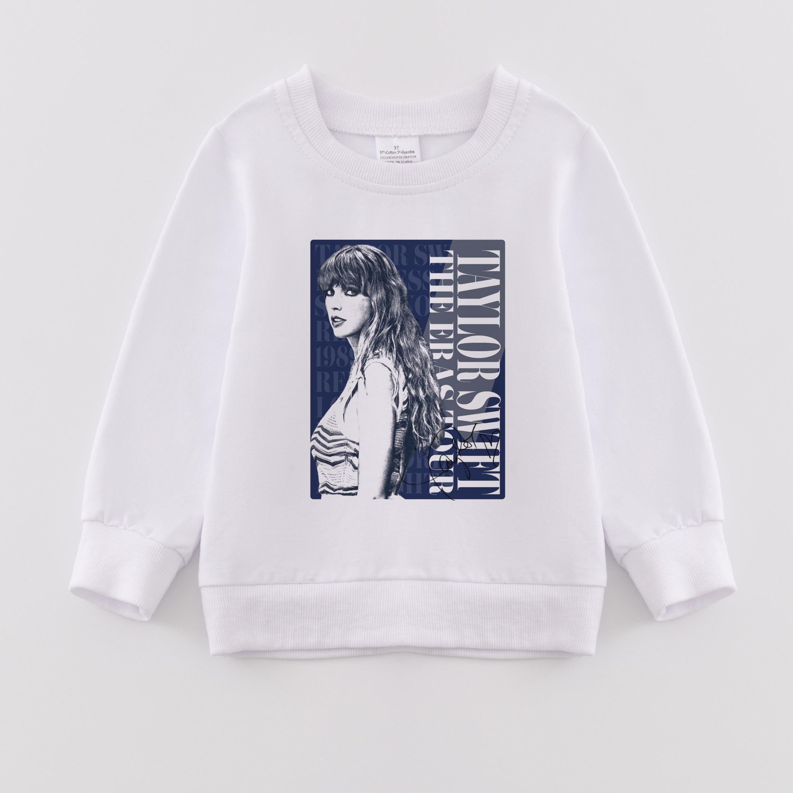 (Pre Order)Girls Fall TS Print Sweatshirt