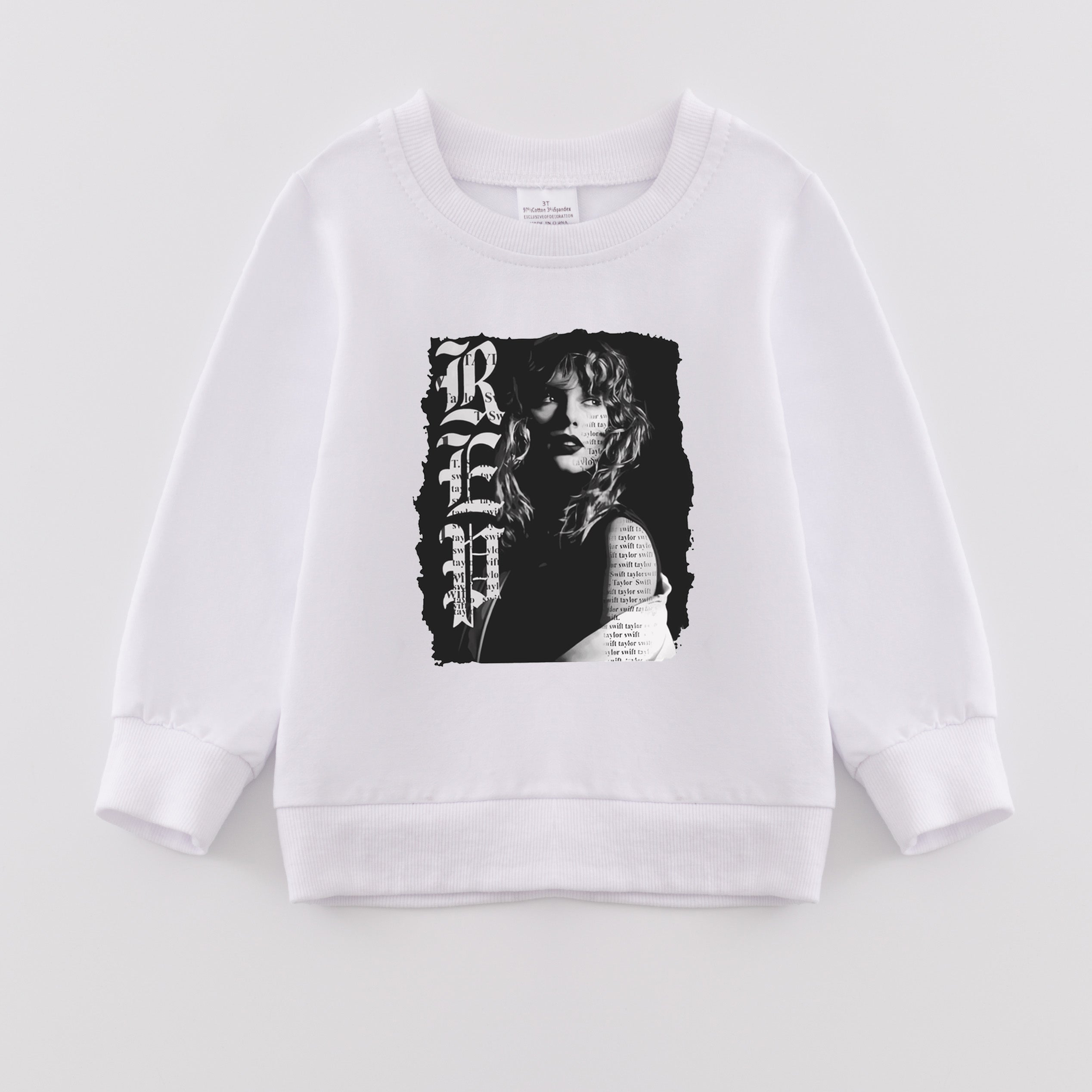 (Pre Order)Girls Fall TS Print Sweatshirt