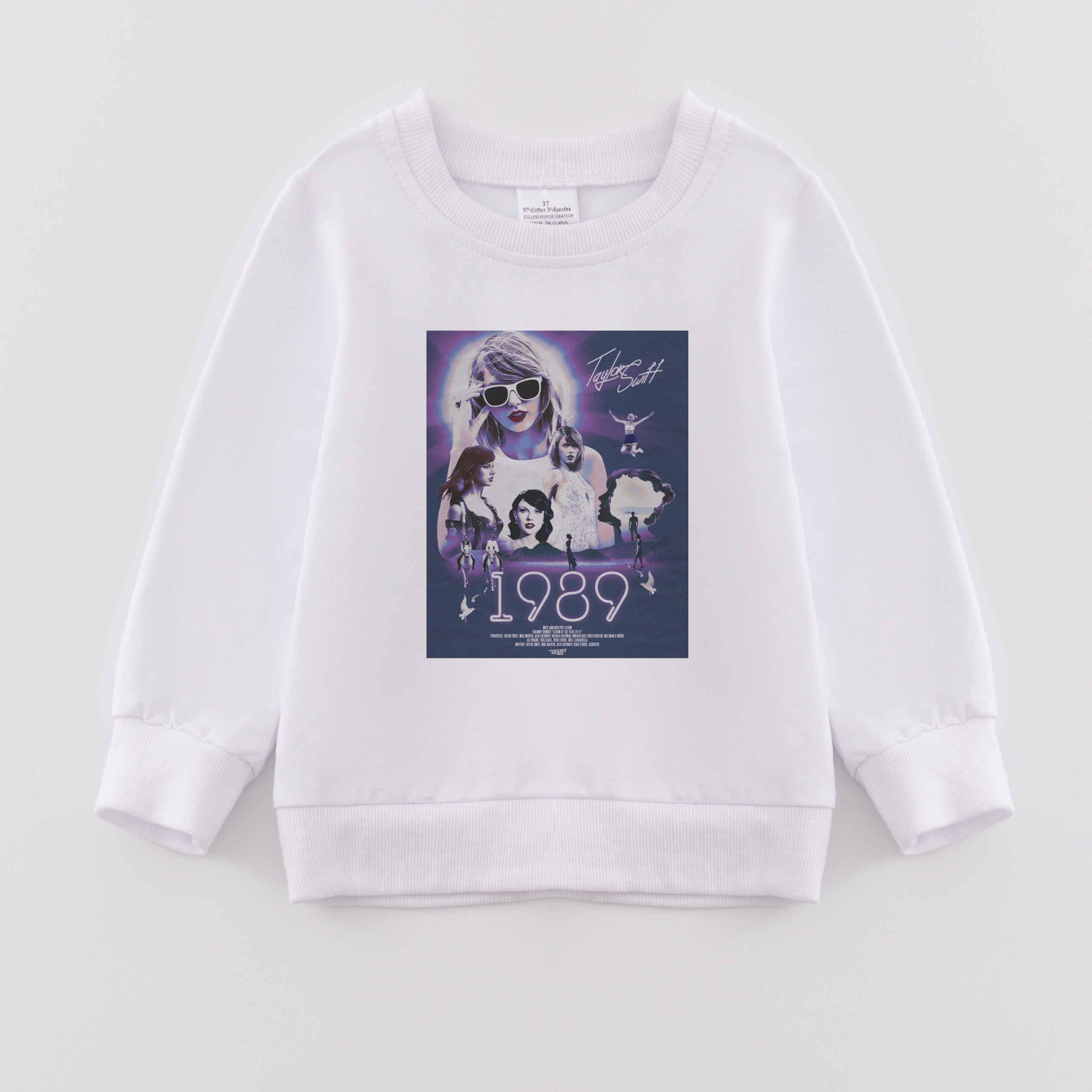 (Pre Order)Girls Fall TS Print Sweatshirt