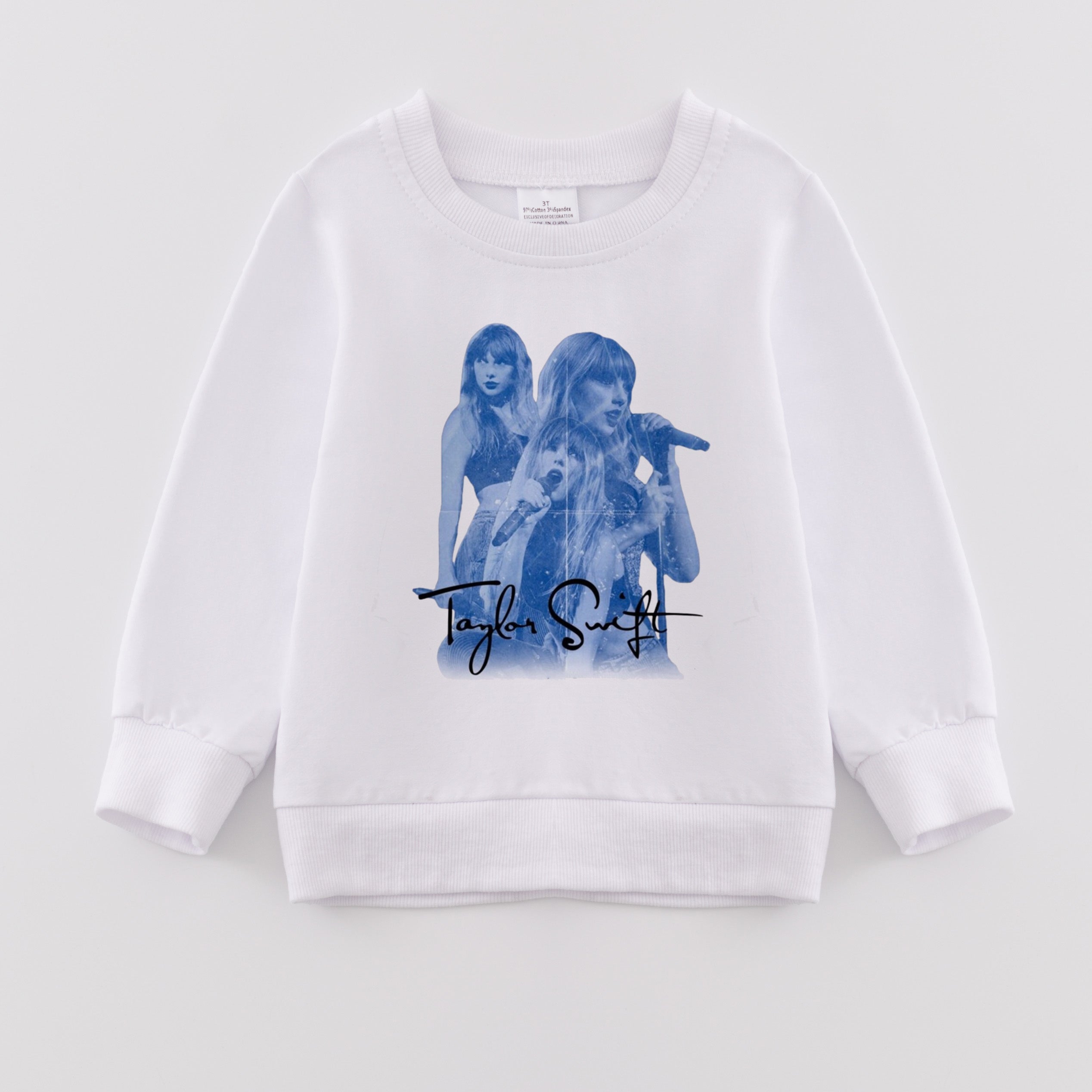 (Pre Order)Girls Fall TS Print Sweatshirt