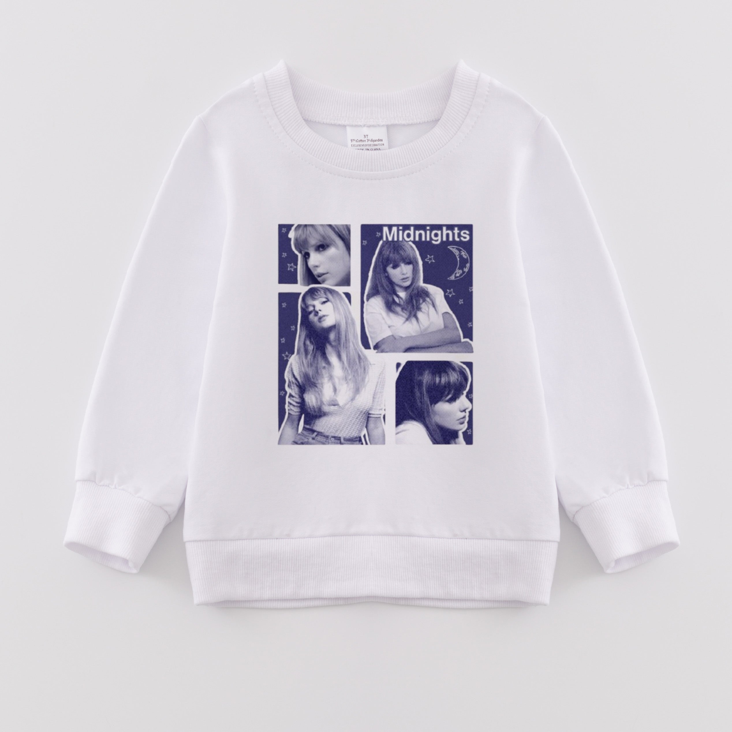 (Pre Order)Girls Fall TS Print Sweatshirt
