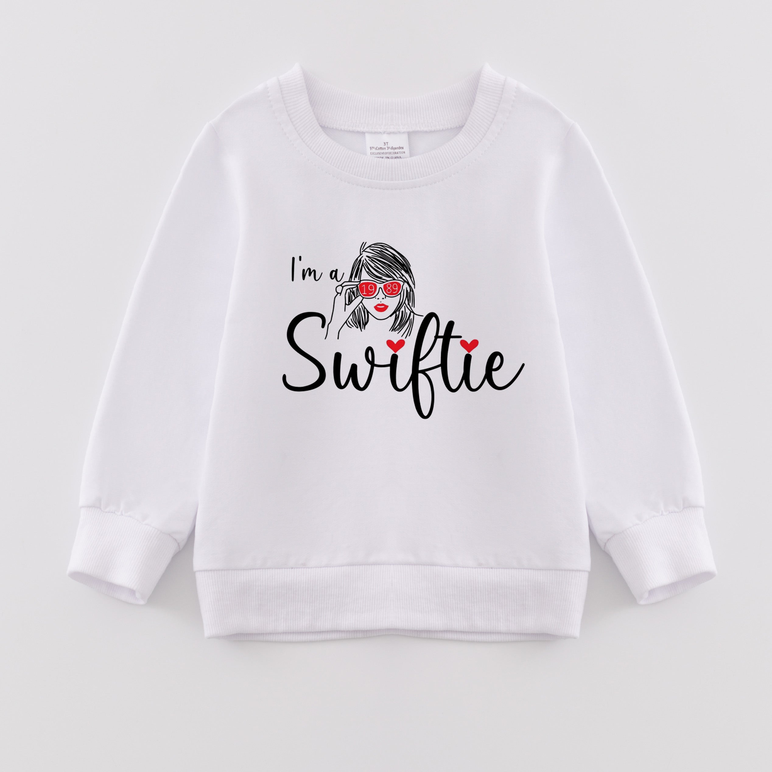 (Pre Order)Girls Valentine's Day Print Sweatshirt
