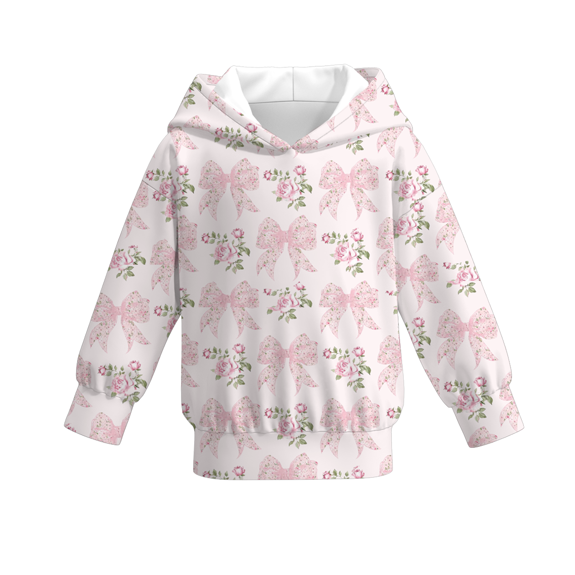 (Pre Order)Girls Valentine's Day Print Hoodie