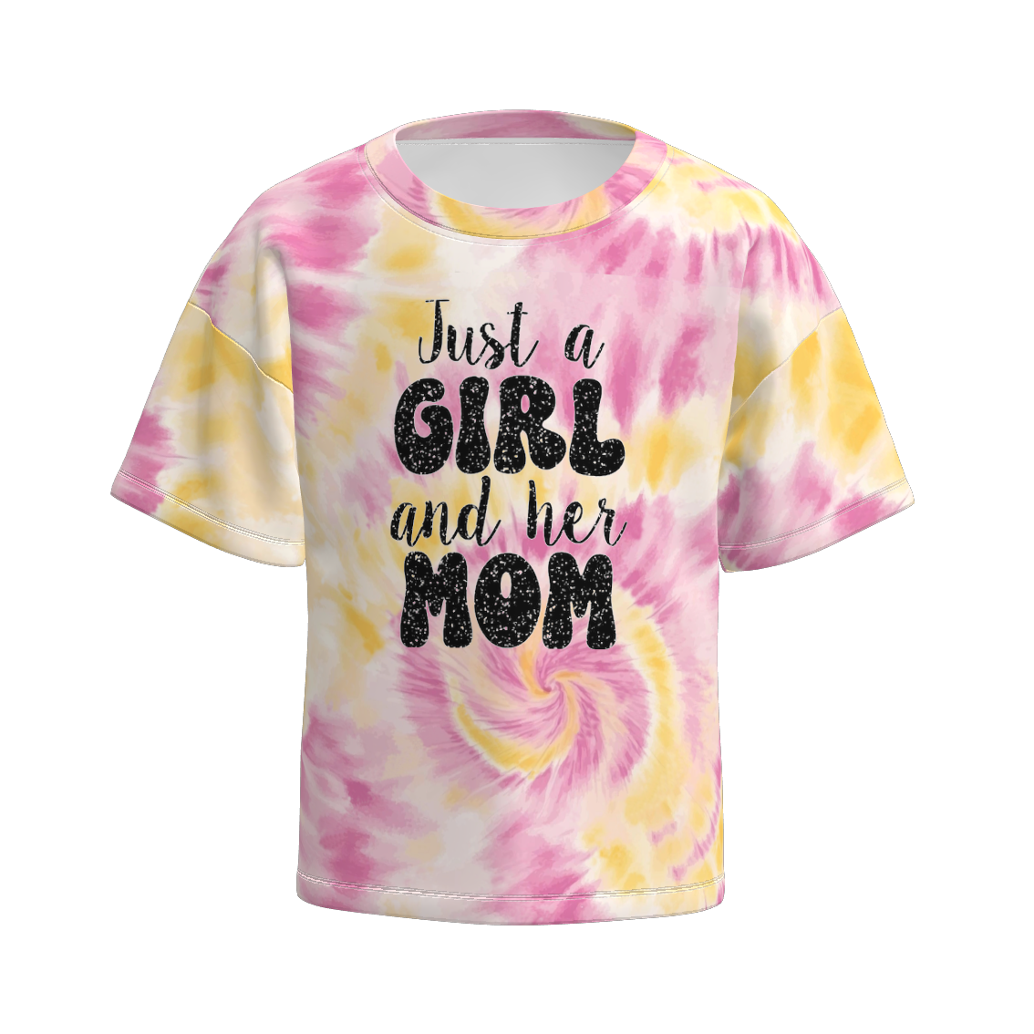 (Pre Order)Mommy and Me Spring and Summer Tie-dye Top