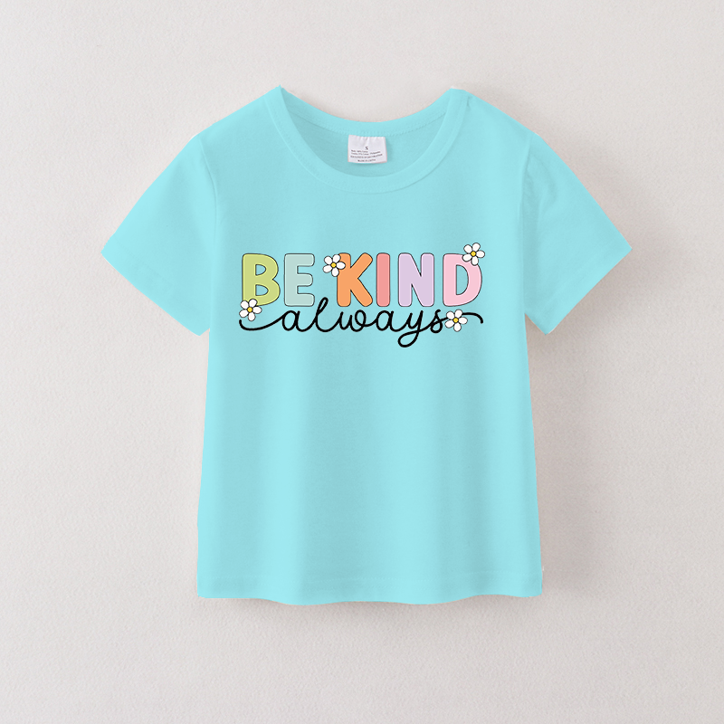 (Pre Order)Girls Spring and Summer Print Cotton Top