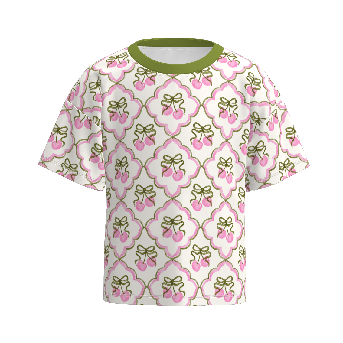 (Pre Order)Mommy and Me Spring and Summer Print Top