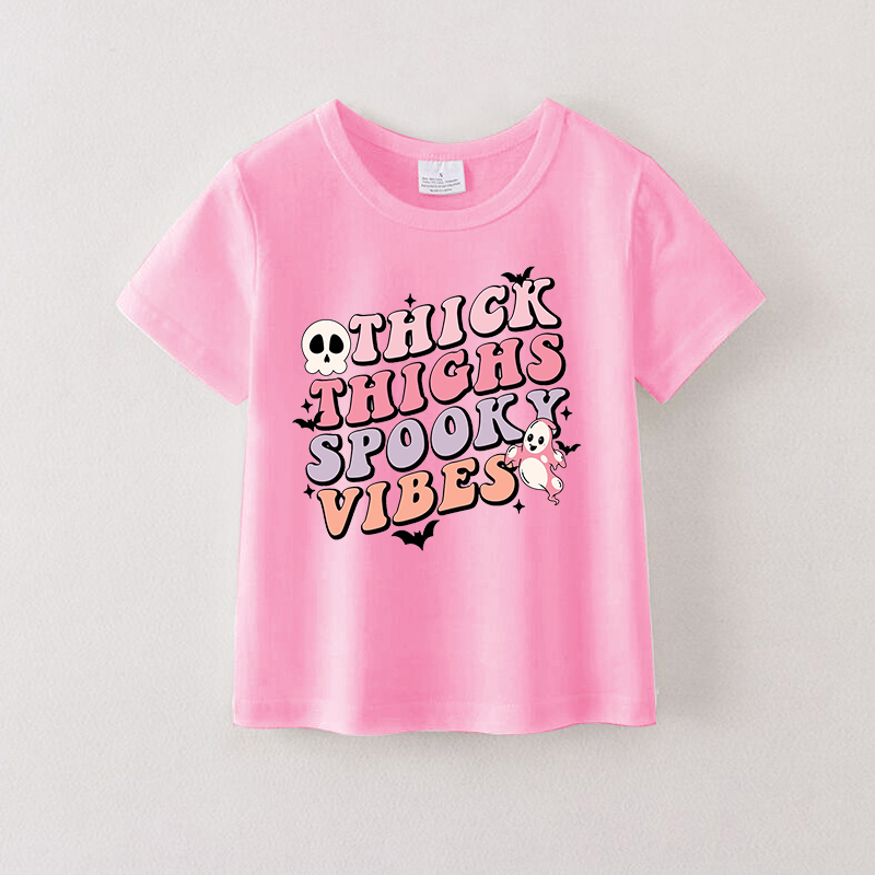 (Pre Order)Girls Spring and Summer Cartoon Print Cotton Top