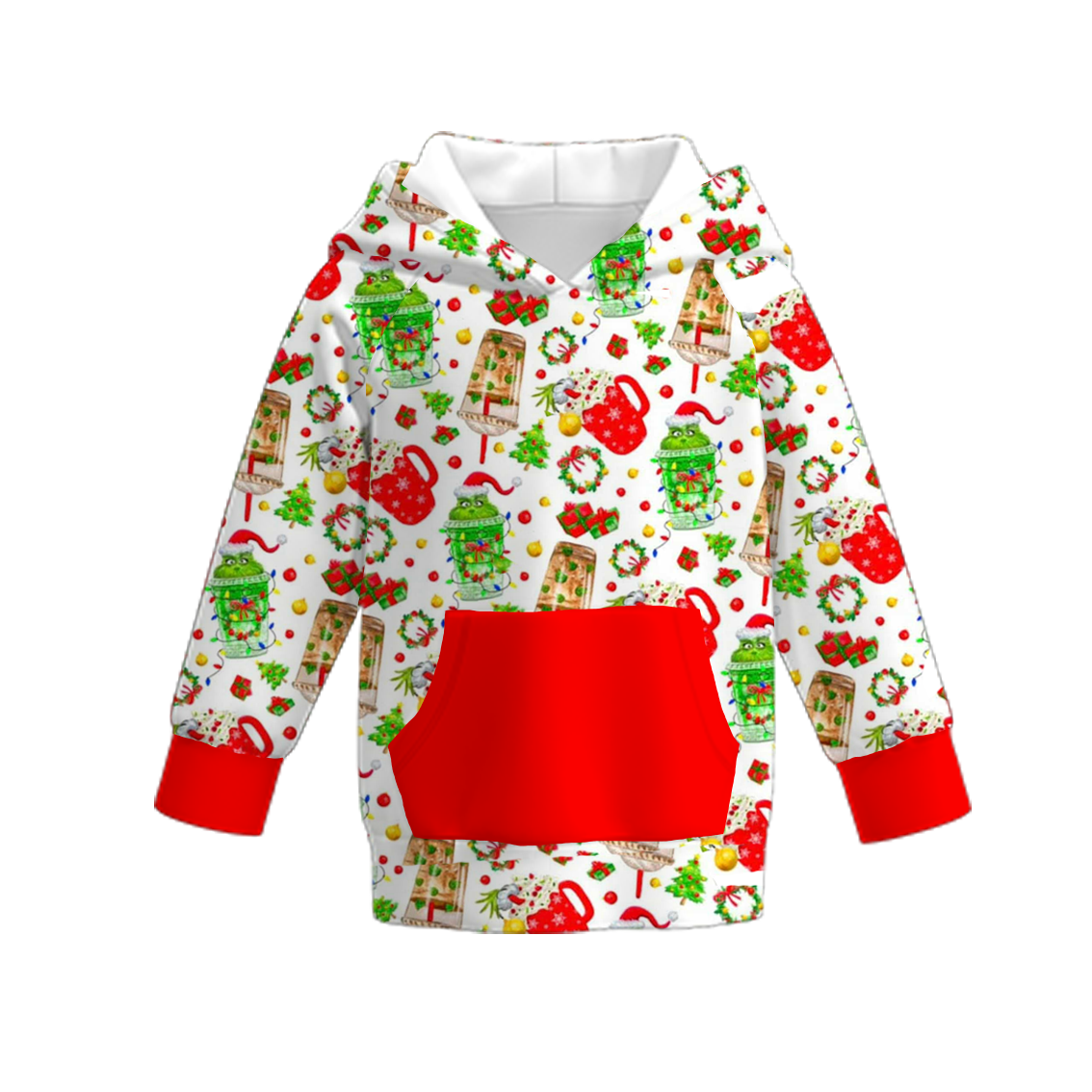 (Pre Order)Girls Fall&Winter Cartoon,Princess Print Hoodie