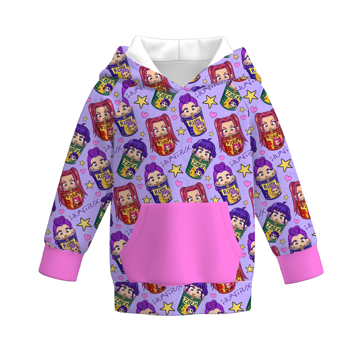 (Pre Order)Girls Movie Character Print Pajamas,Pants&Top