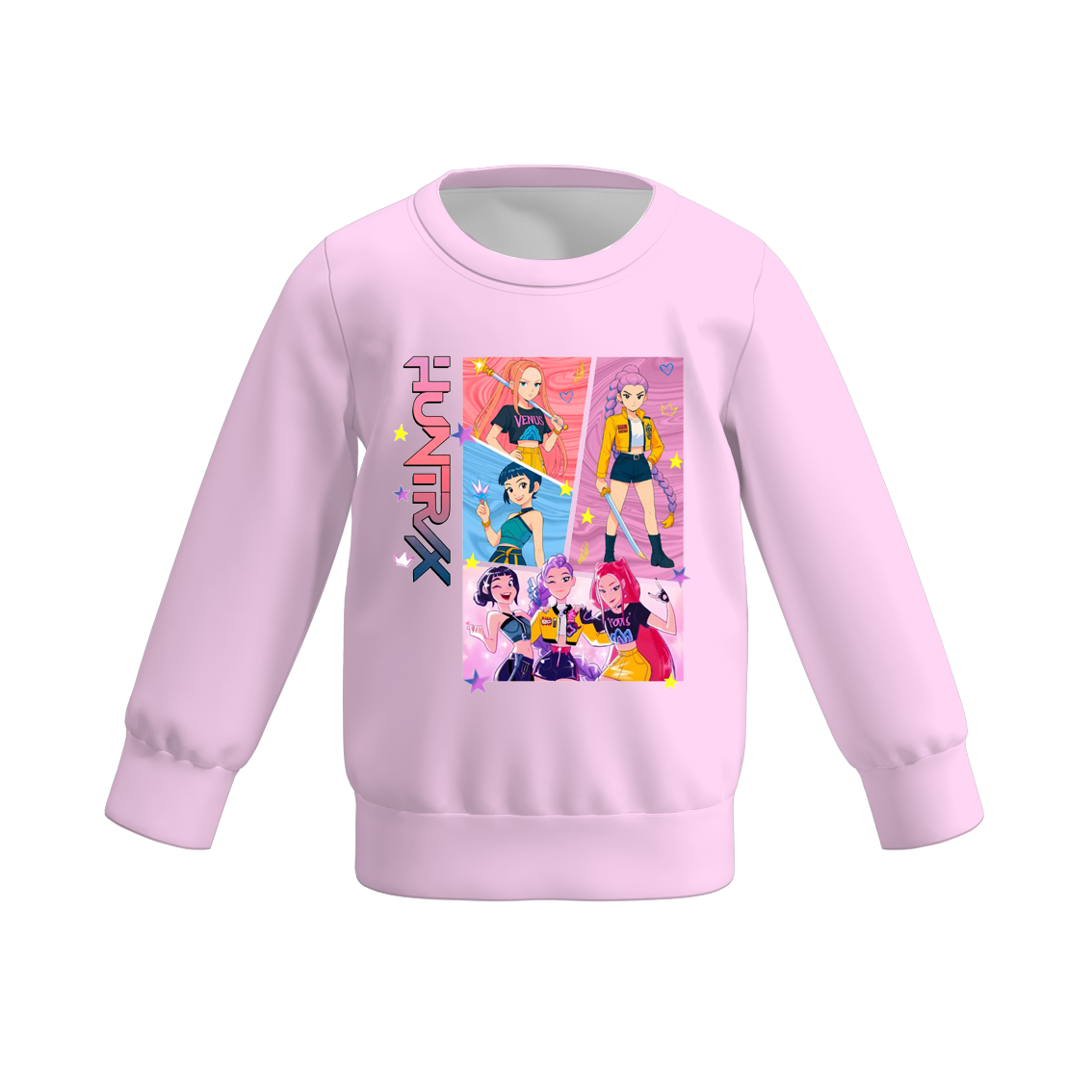 (Pre Order)Girls Movie Character Print Sweatshirt