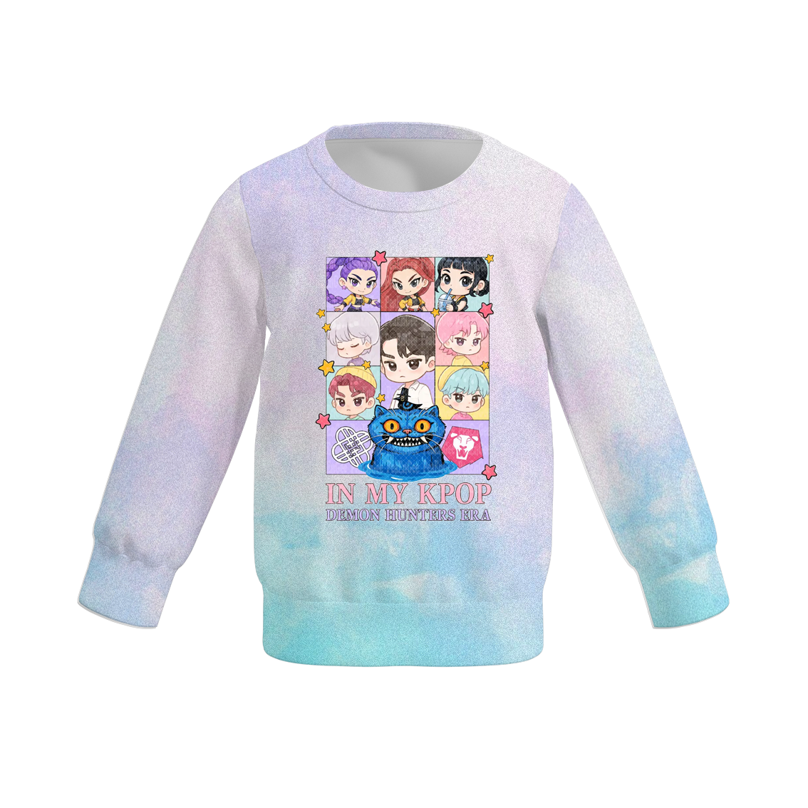 (Pre Order)Girls Movie Character Print Sweatshirt