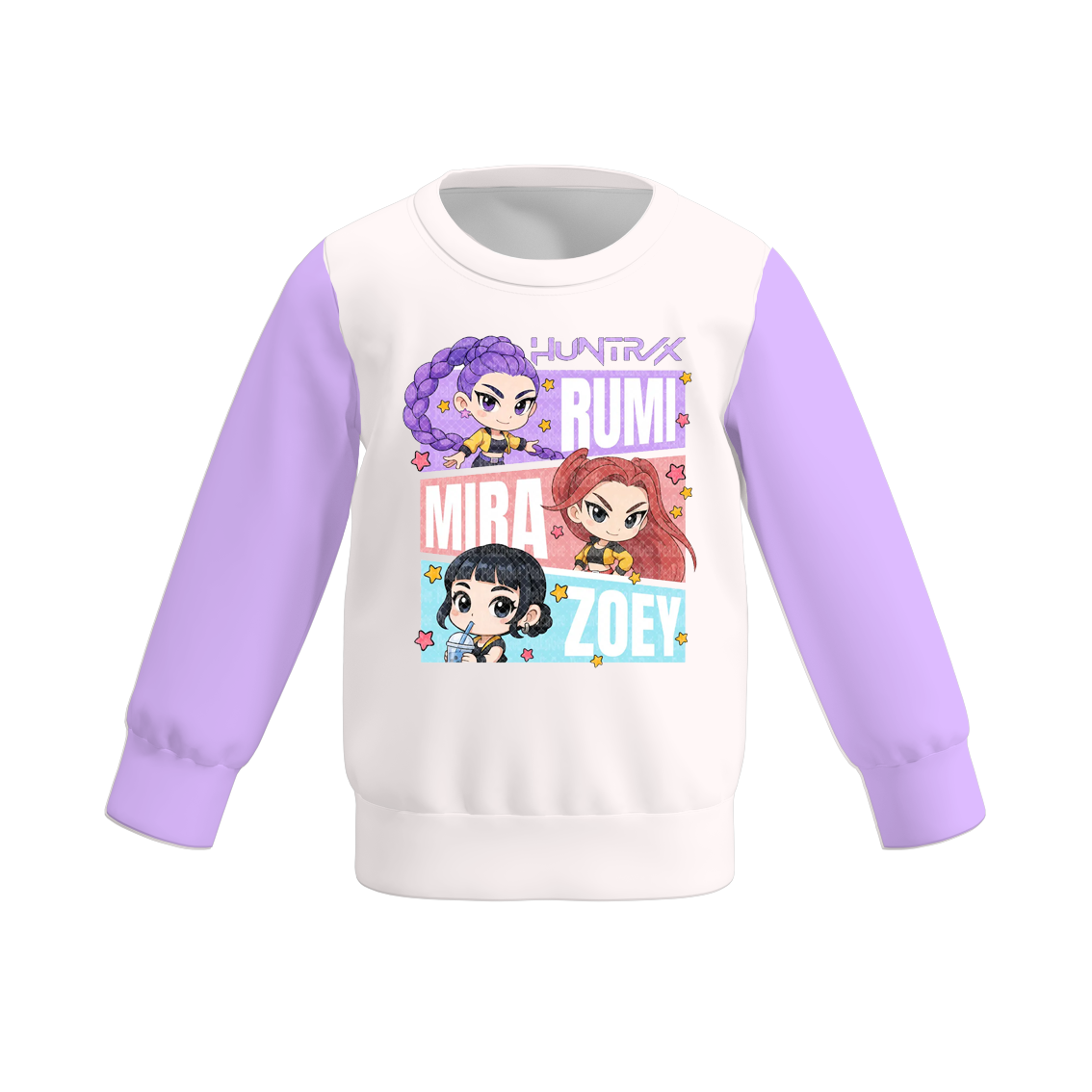 (Pre Order)Girls Movie Character Print Sweatshirt