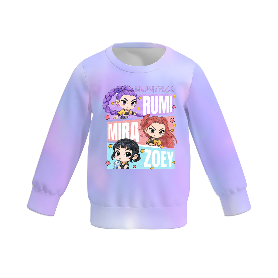 (Pre Order)Girls Movie Character Print Sweatshirt