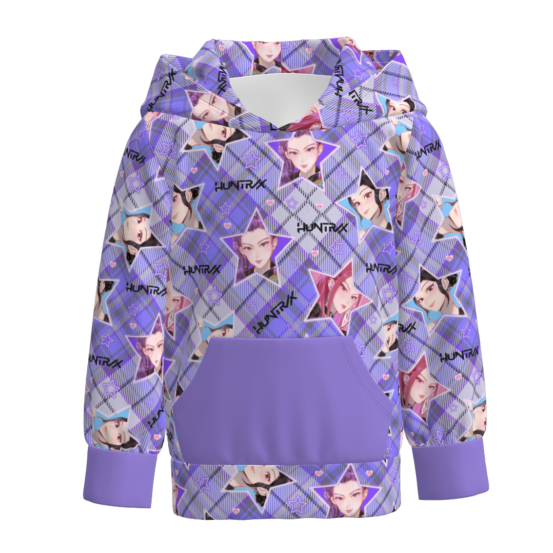 (Pre Order)Girls Movie Character Print Hoodie