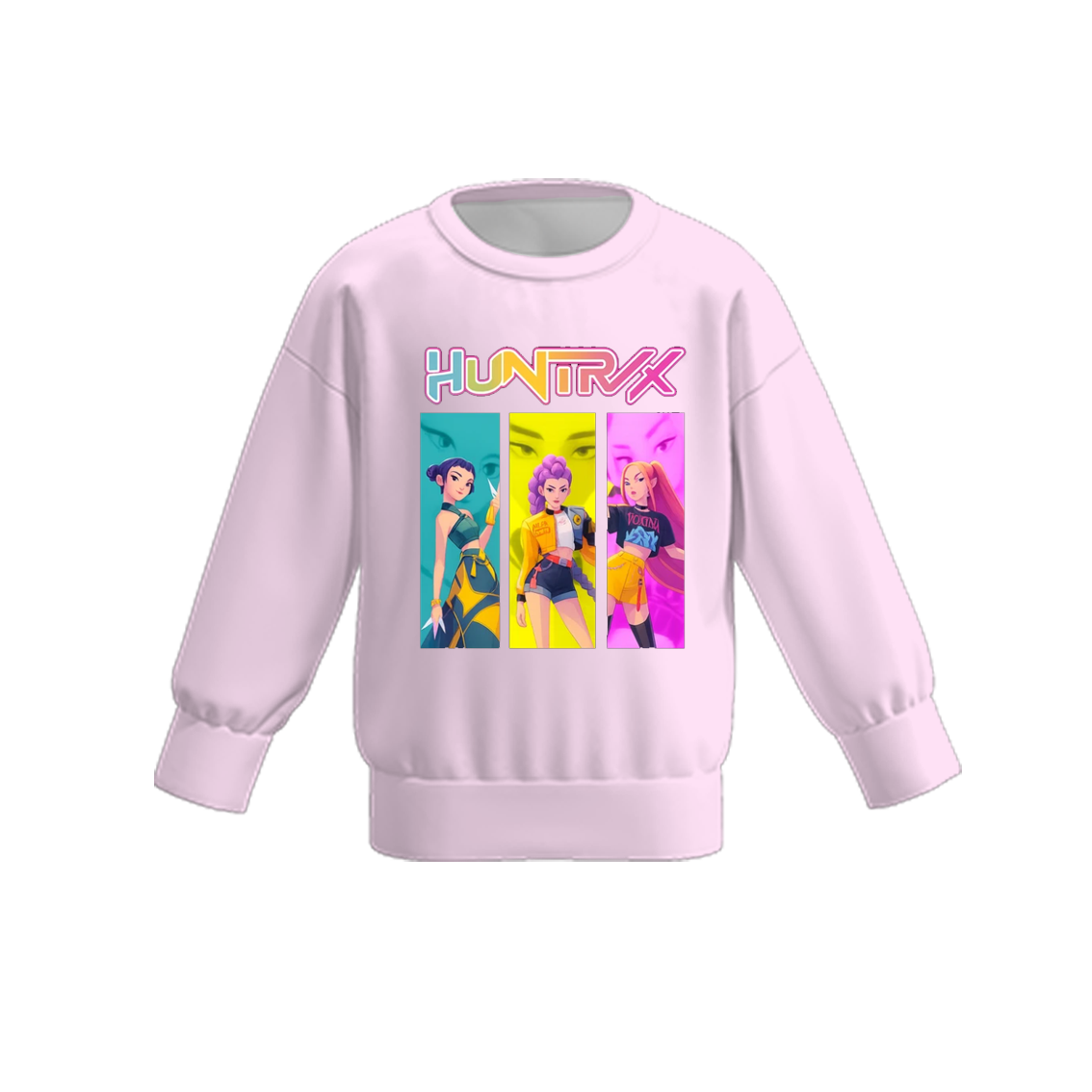 (Pre Order)Girls Movie Character Print Sweatshirt