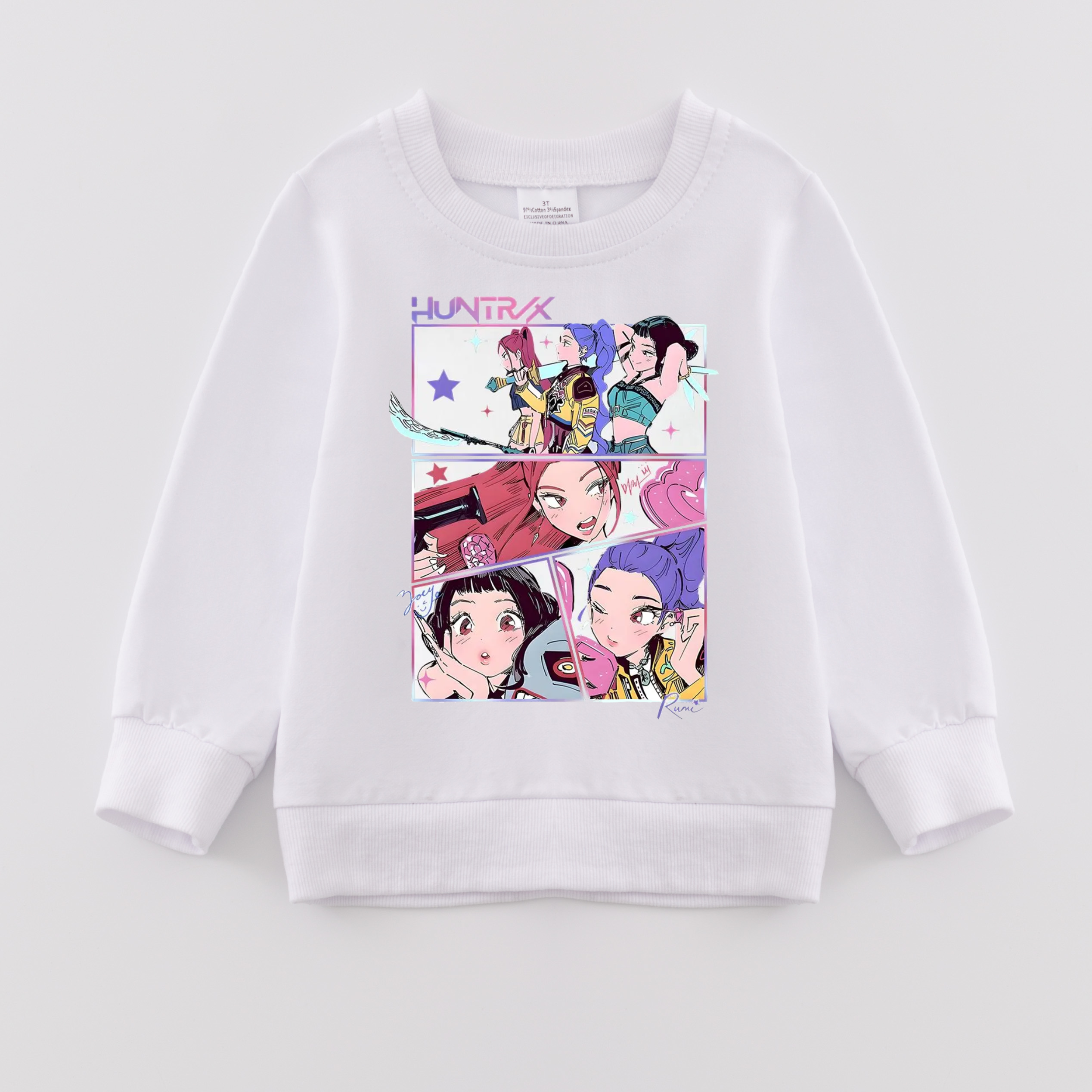 (Pre Order)Girls Movie Character Cotton Sweatshirt