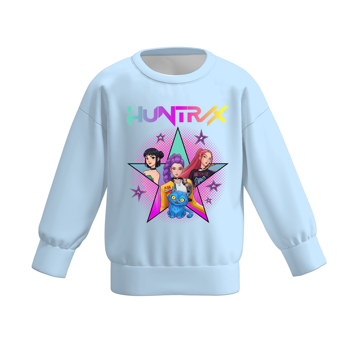 (Pre Order)Girls Movie Character Print Sweatshirt