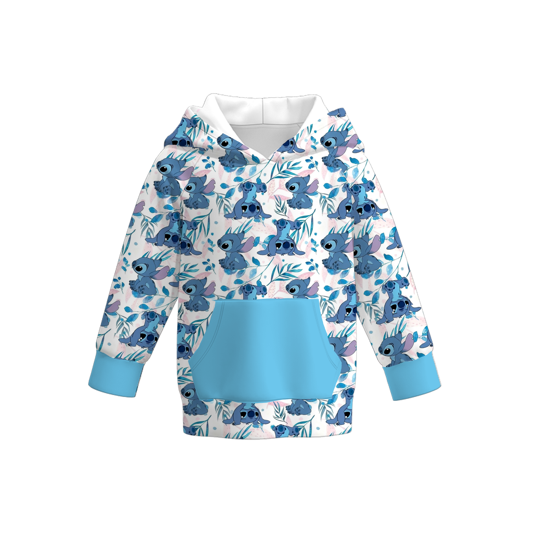 (Pre Order)Girls Fall&Winter Cartoon Print Hoodie
