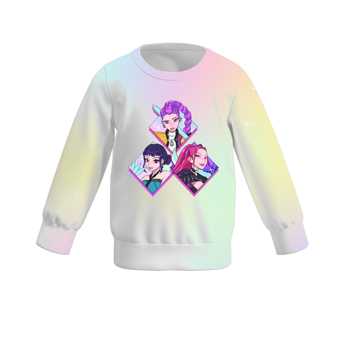 (Pre Order)Mommy and Me Christmas Movie Character Print Sweatshirt